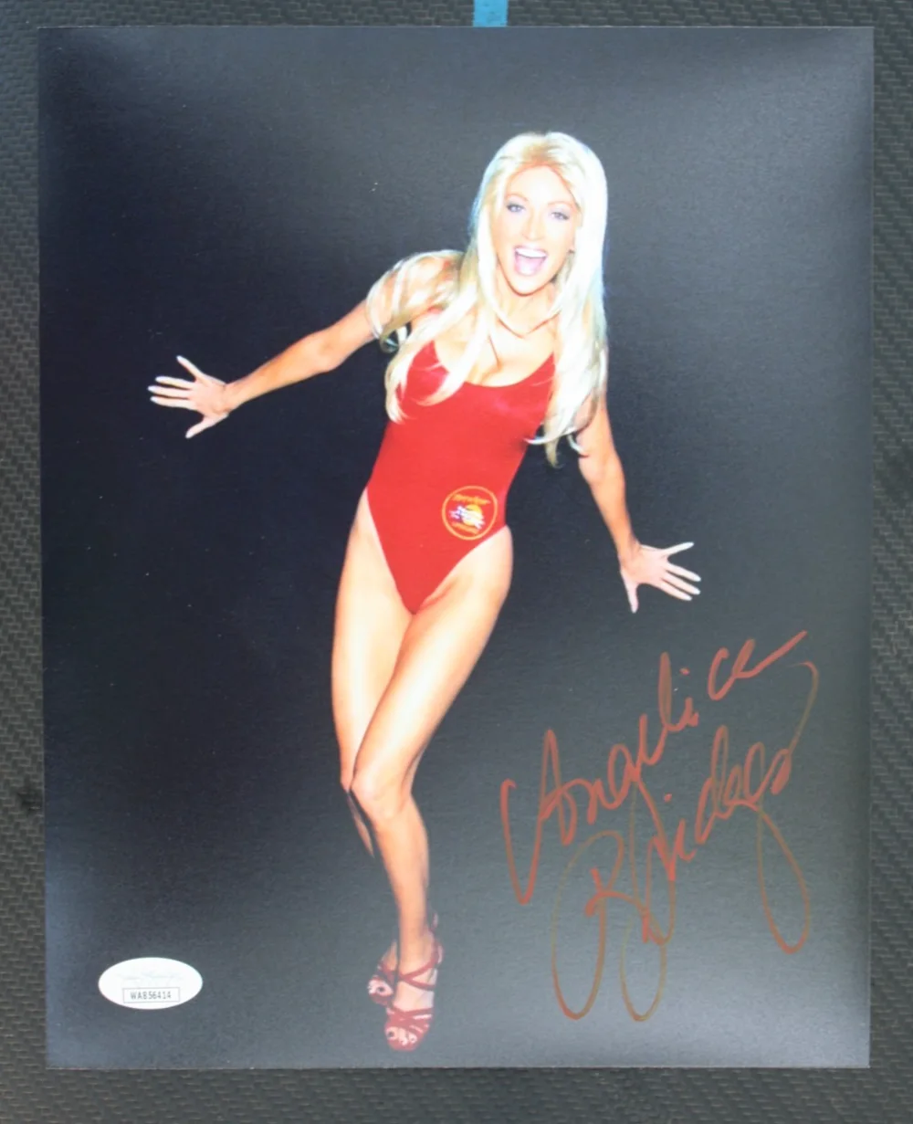 Angelica Bridges — Angelica Bridges autographed 8x10 photo JSA Authentication "Baywatch Star" Nice, image 4