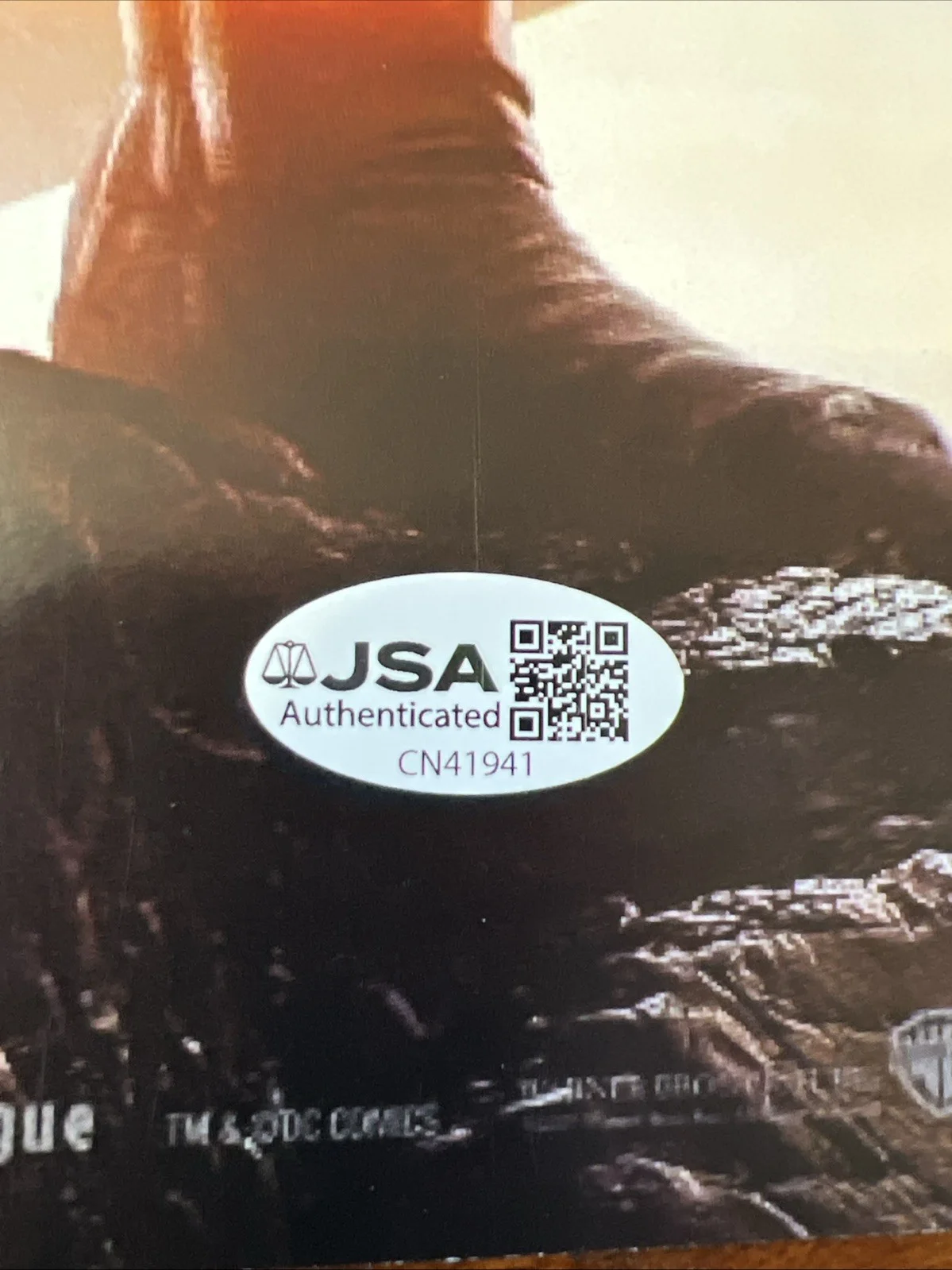 Ben Affleck — Ben Affleck Signed 12x18 Batman Justice League Movie Poster JSA Coa Autographed, image 3