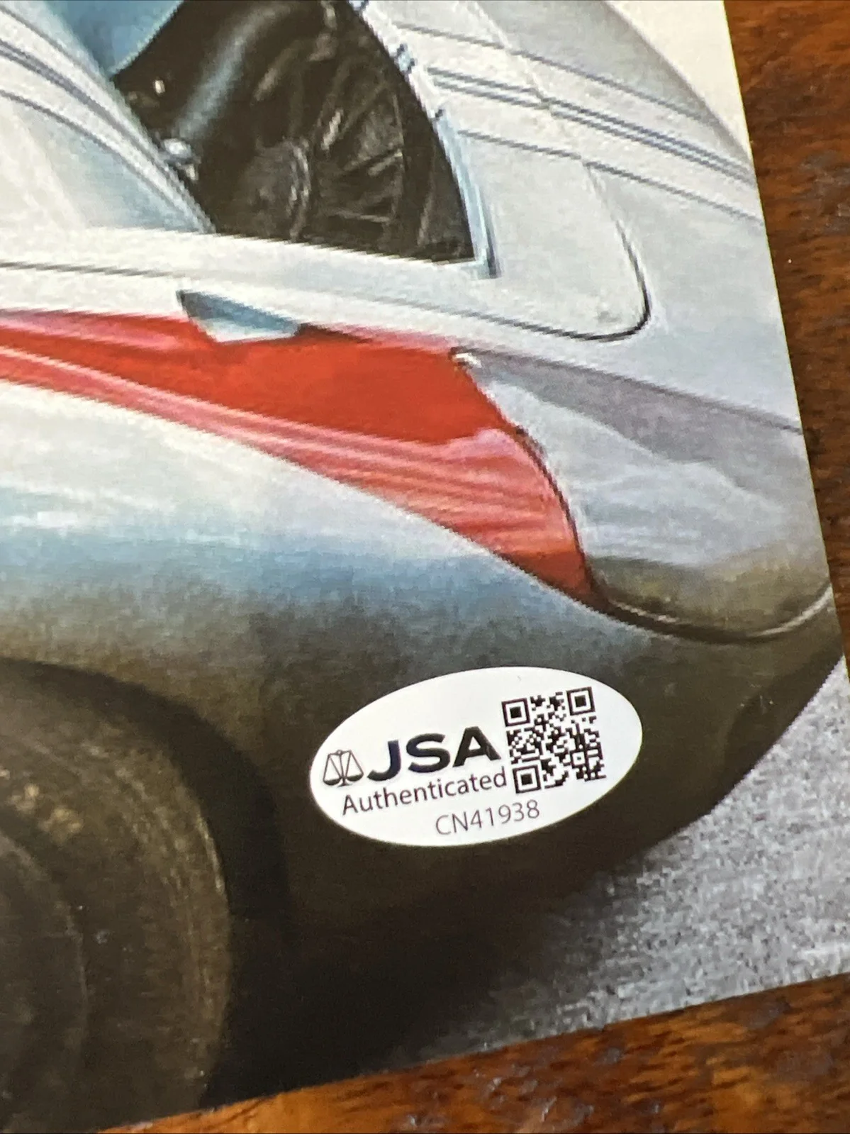 Matt Damon — Matt Damon Signed 12x18 Ford V Ferrari Movie Poster JSA Coa Autographed, image 3