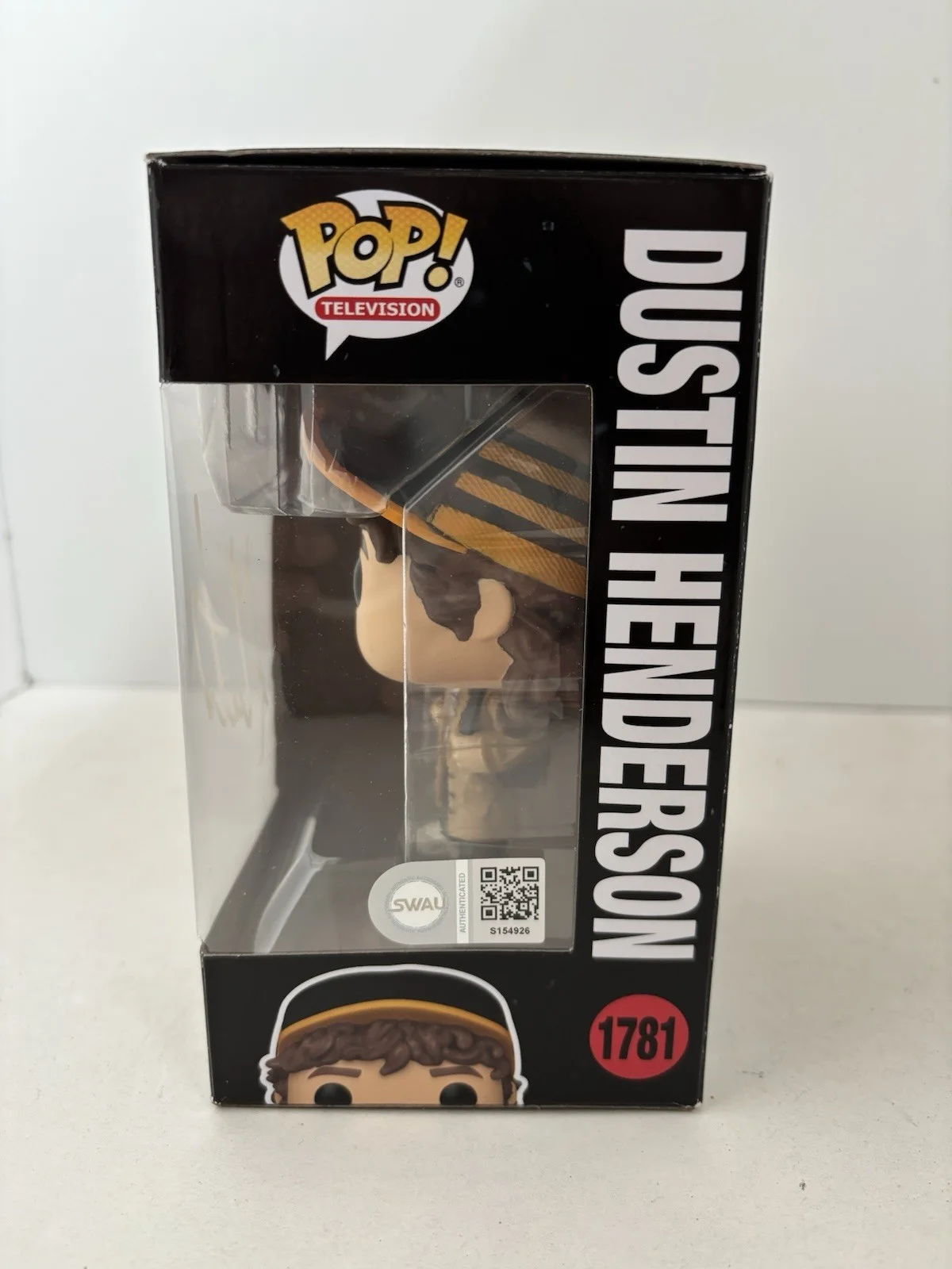Gaten Matarazzo — Gaten Matarazzo Auto Dustin Henderson Funko POP #1781 Stranger Things SWAU Cert, изображение 2
