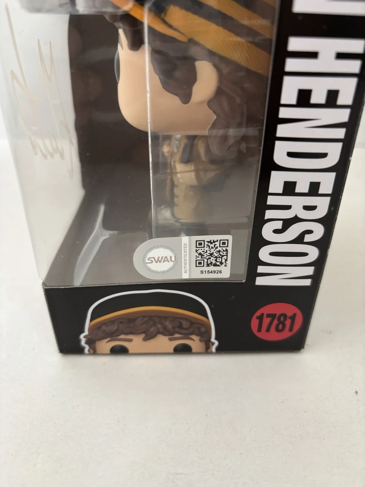 Gaten Matarazzo — Gaten Matarazzo Auto Dustin Henderson Funko POP #1781 Stranger Things SWAU Cert, изображение 3
