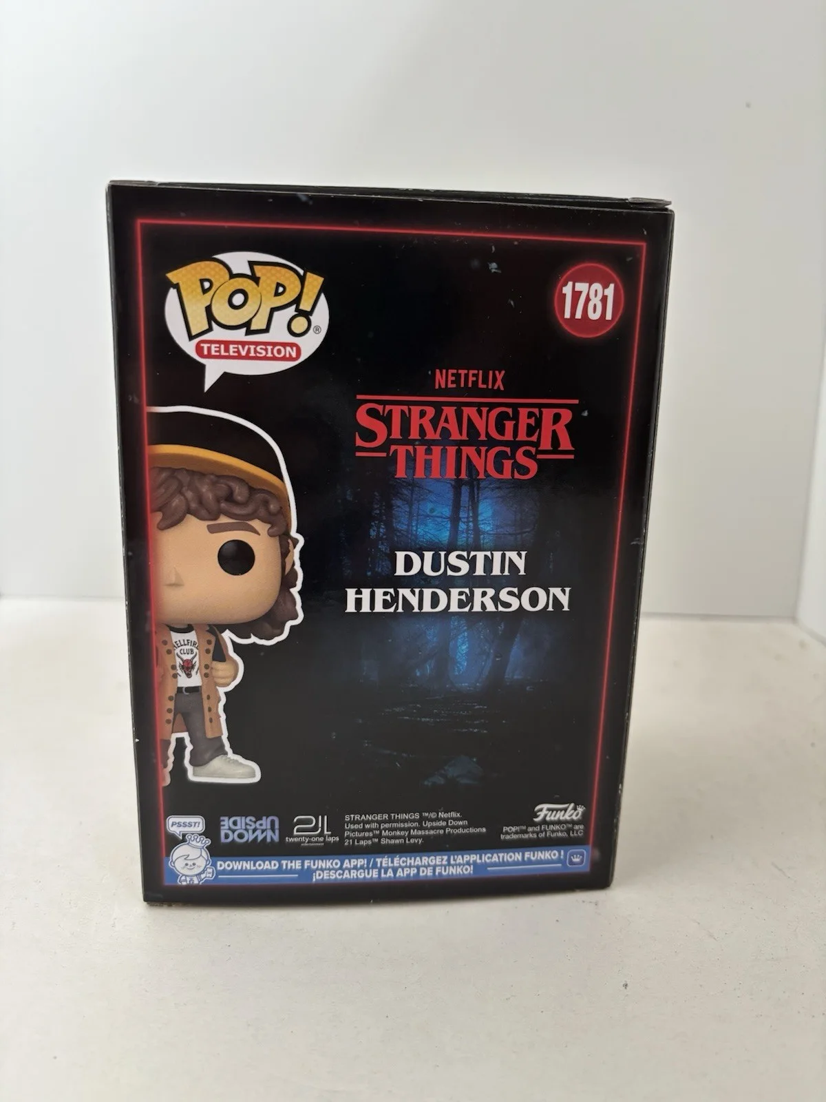 Gaten Matarazzo — Gaten Matarazzo Auto Dustin Henderson Funko POP #1781 Stranger Things SWAU Cert, изображение 4