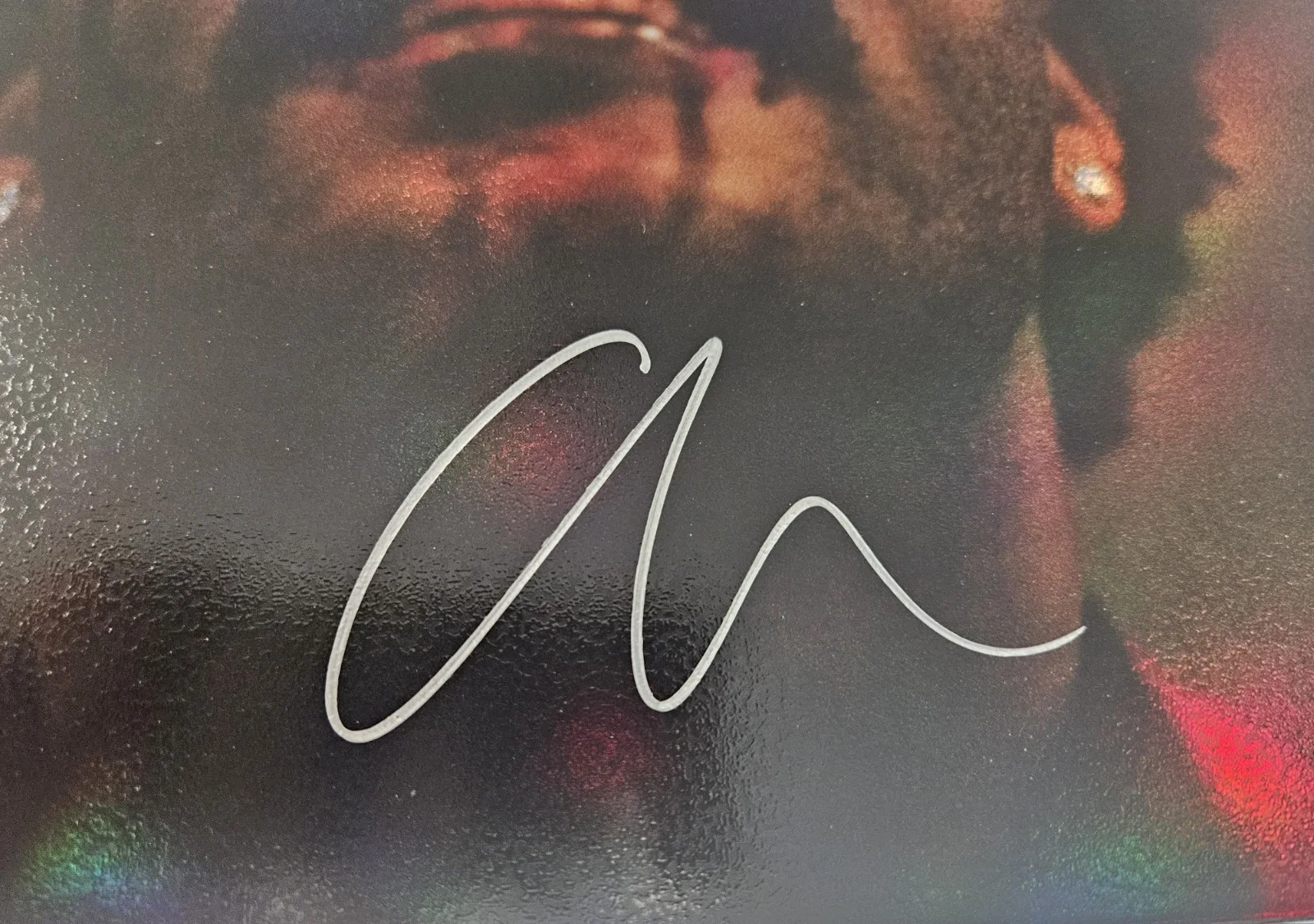 The Weeknd After Hours autographed Sleeve & deluxe clear red splatter 2LP sealed, image 2