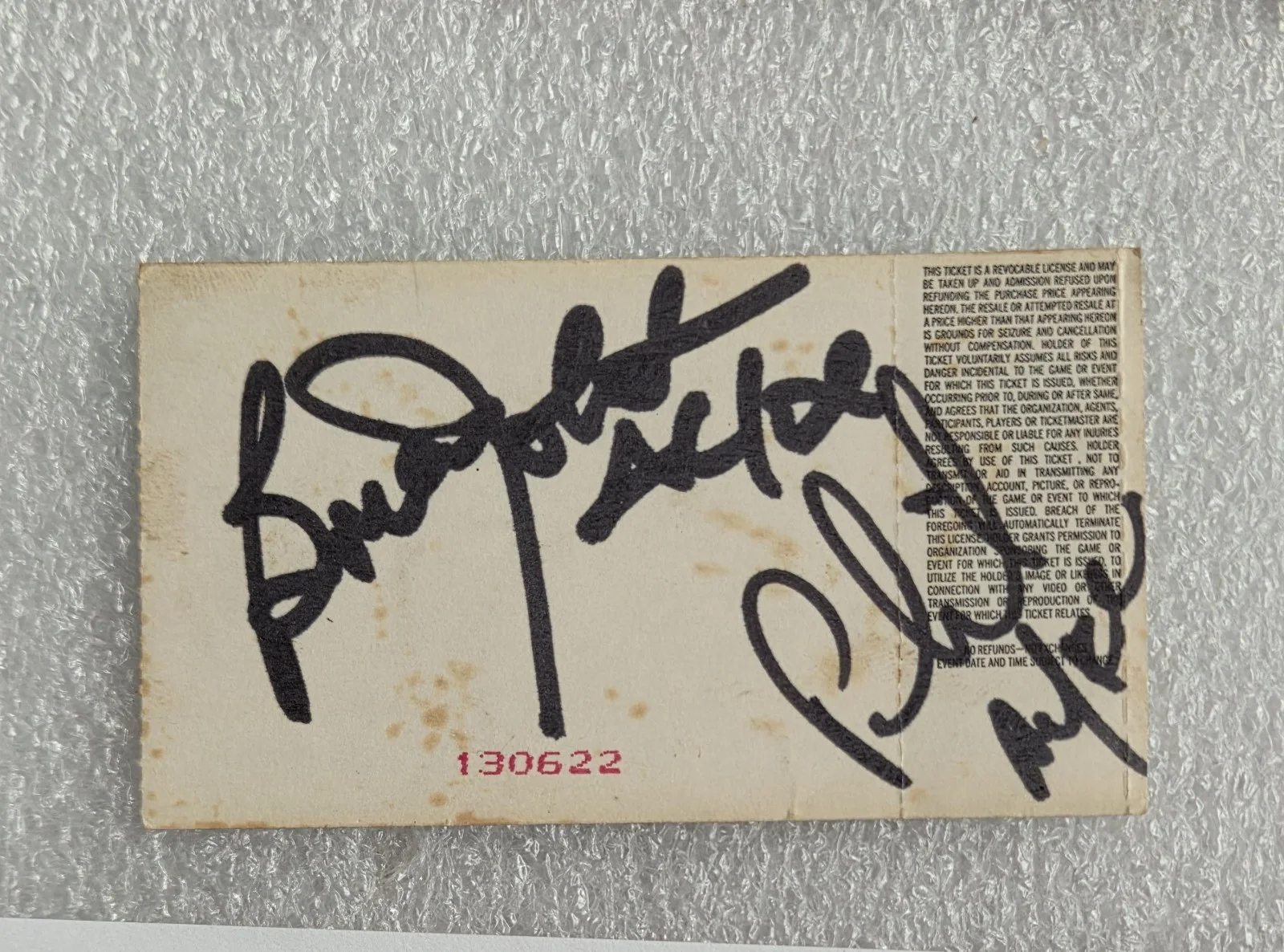 AC/DC SIGNED PHOTO BECKETT LOA BAS COA FULL LETTERS AUTOGRAPHED BAND, image 2