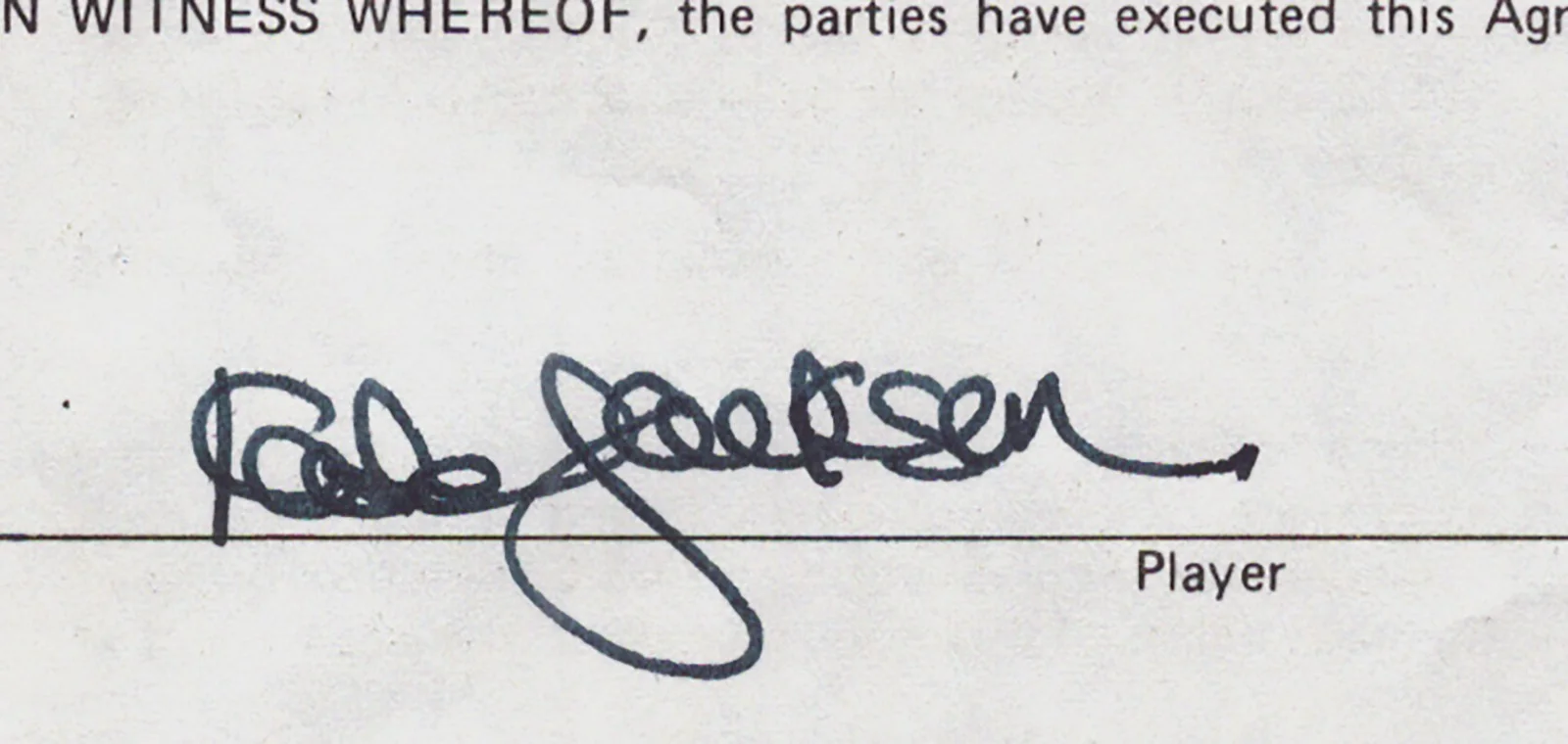 Kate Jackson — KATE JACKSON - CONTRACT SIGNED 08/19/1974, image 3