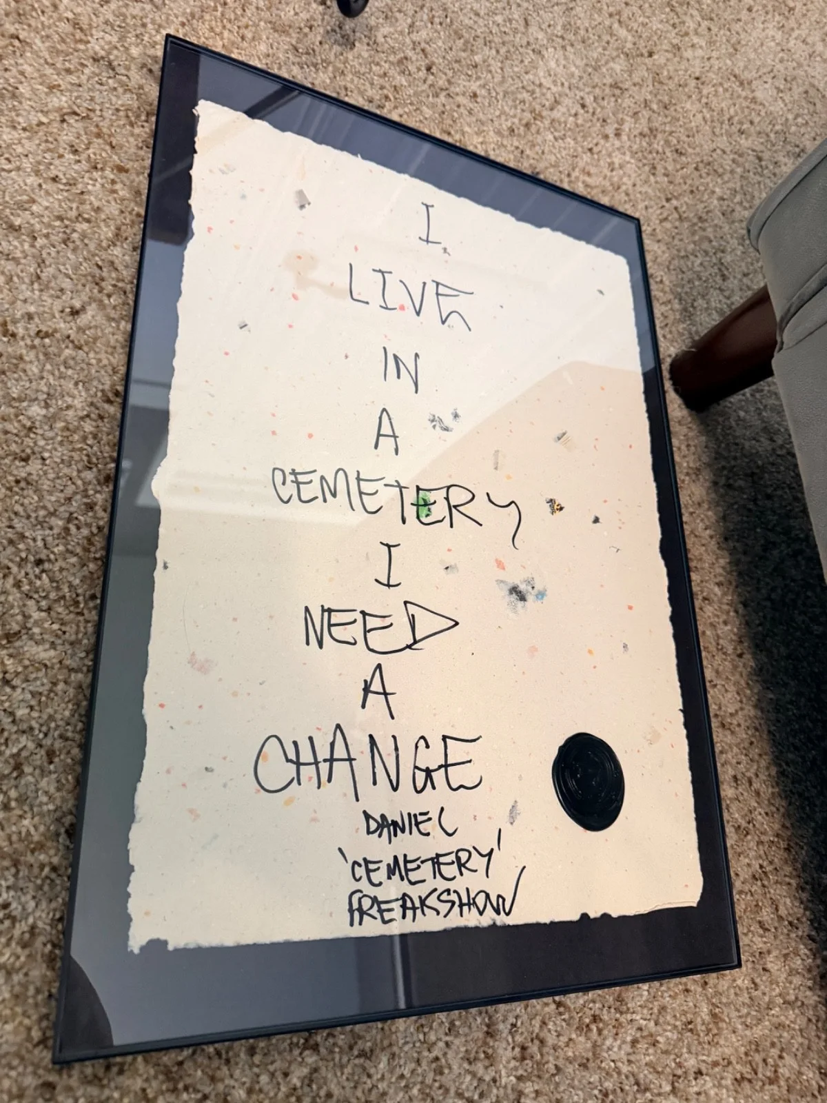Daniel Johns Handwritten Lyric Sheets Bundle Silverchair, image 3