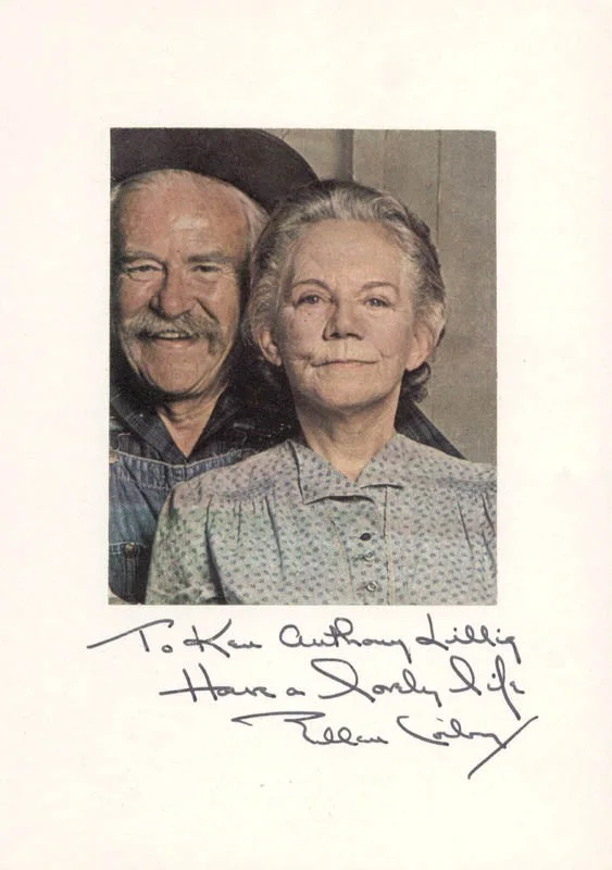 Ellen Corby — ELLEN CORBY - INSCRIBED PHOTOGRAPH MOUNT SIGNED