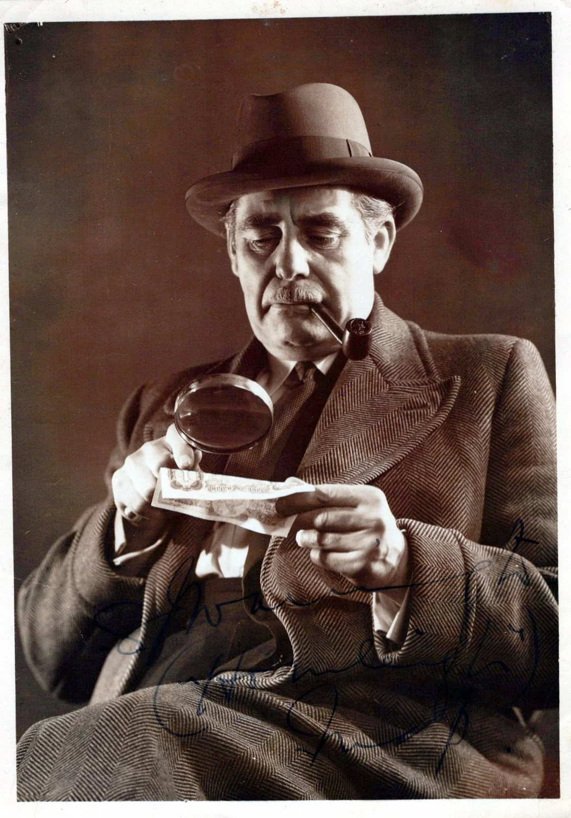 S.J. WARMINGTON 1884-1941 DIED IN WW2 LONDON- HAND SIGNED AUTOGRAPHED 4x6 PHOTO, изображение 3