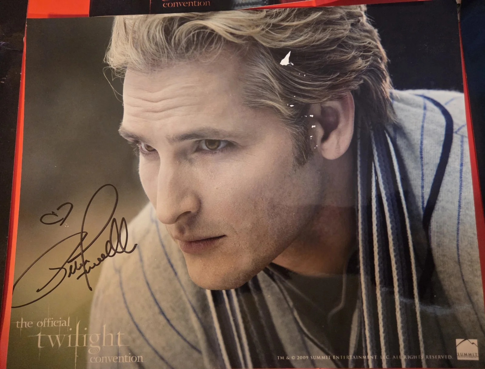 Twilight Cast Members — Official Twilight Convention Photos Lot 3 Autographed Movie Stills 2009-2015, изображение 3