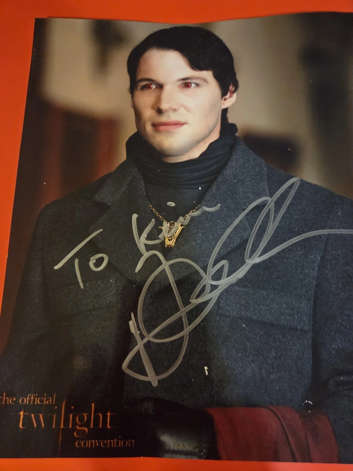 Twilight Cast Members — Official Twilight Convention Photos Lot 3 Autographed Movie Stills 2009-2015, изображение 4