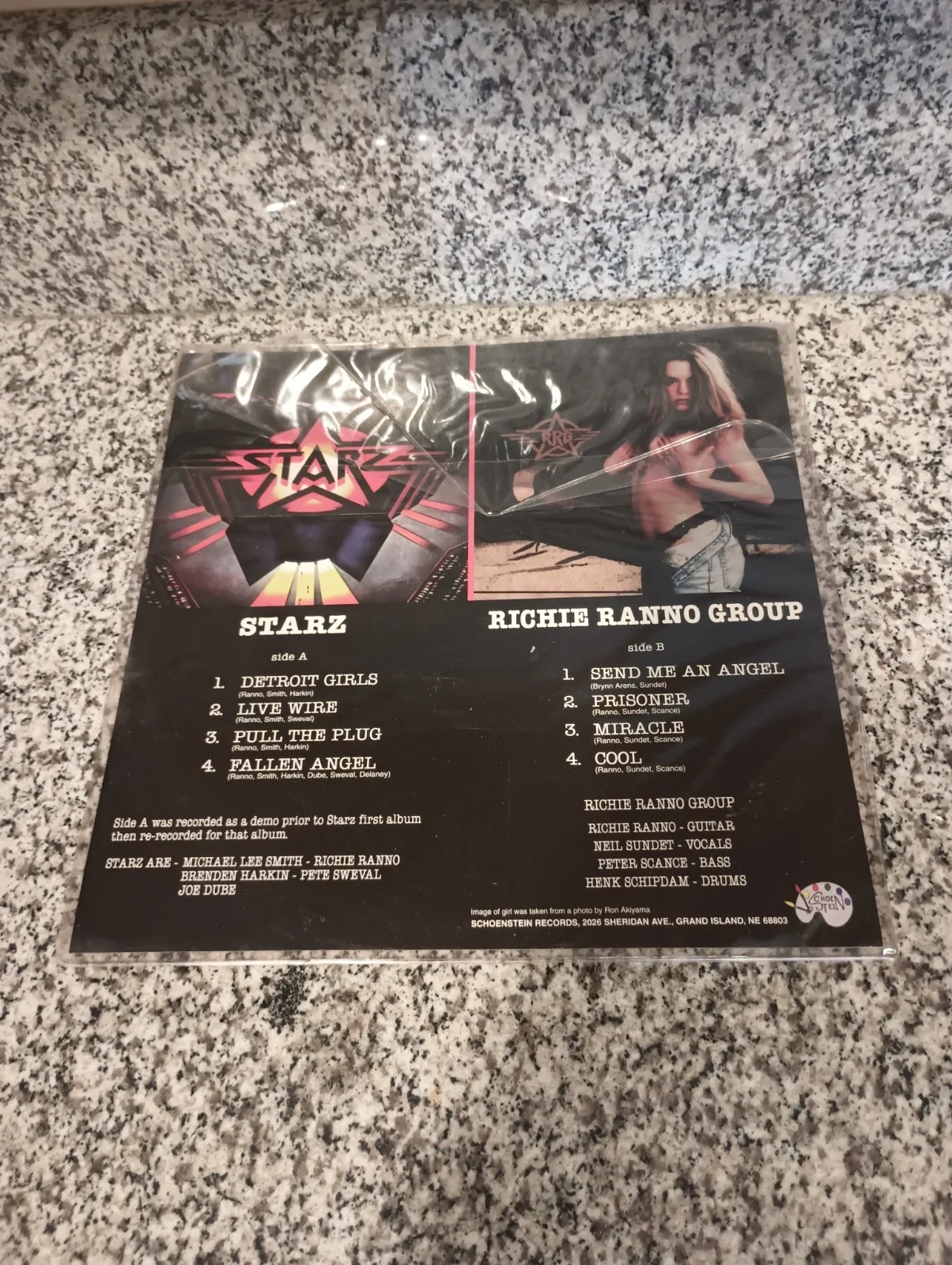 STARZ Vinyl Picture Disc - Coliseum Rock artwork & RRG RARE numbered !, image 2