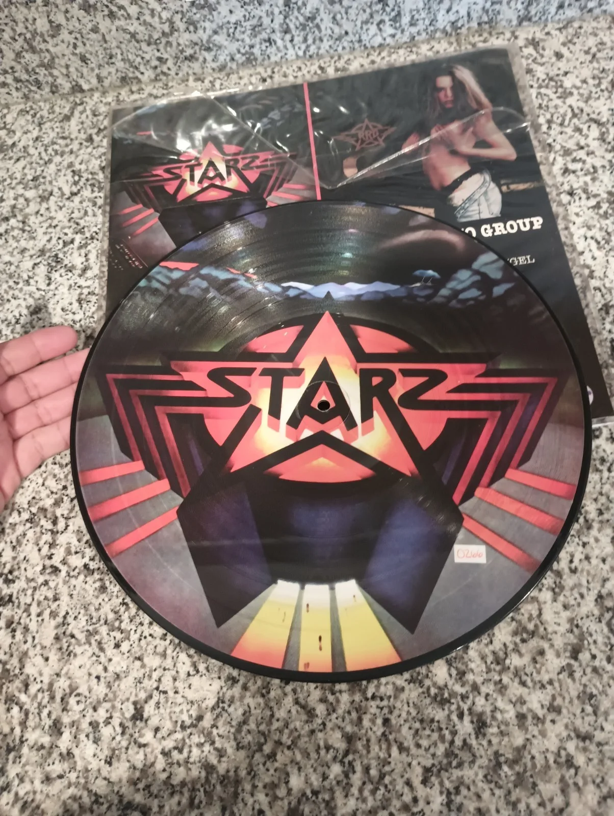 STARZ Vinyl Picture Disc - Coliseum Rock artwork & RRG RARE numbered !, image 3