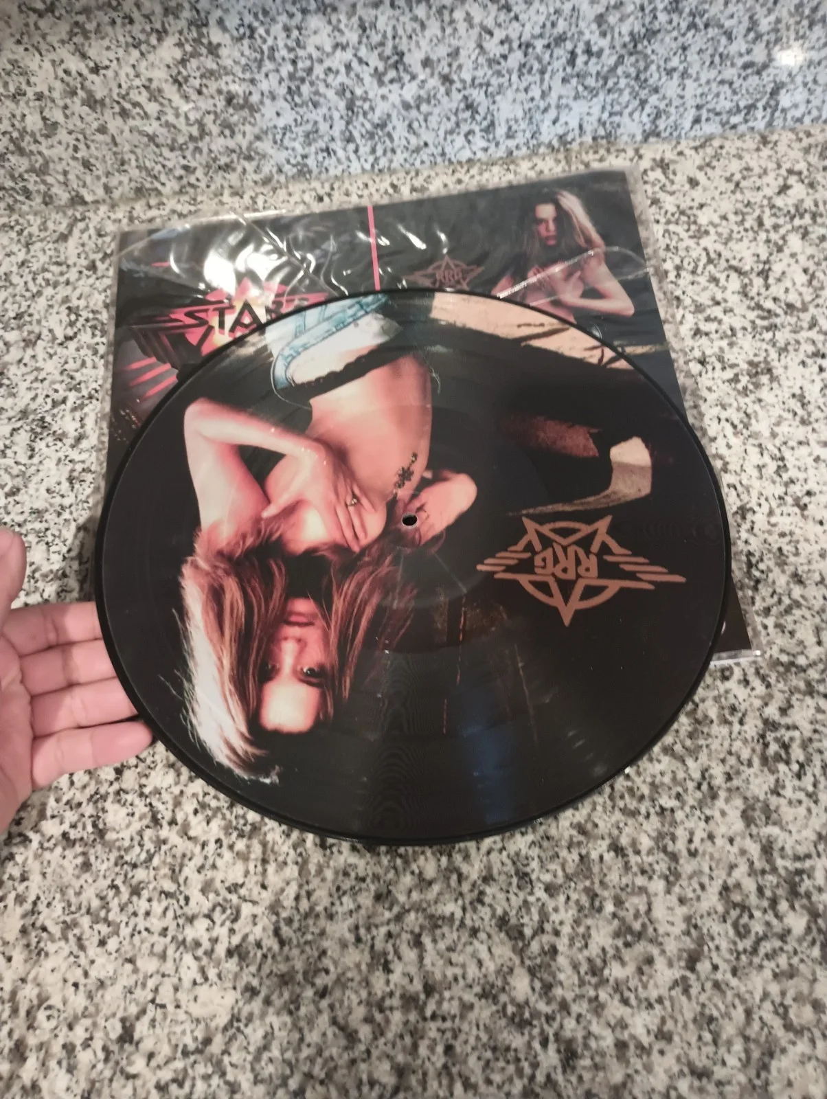 STARZ Vinyl Picture Disc - Coliseum Rock artwork & RRG RARE numbered !, image 4