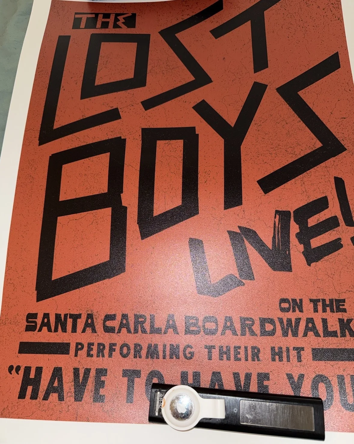 Lost Boys Limited Edition Premium Poster Broadway Musical Not Signed, image 2