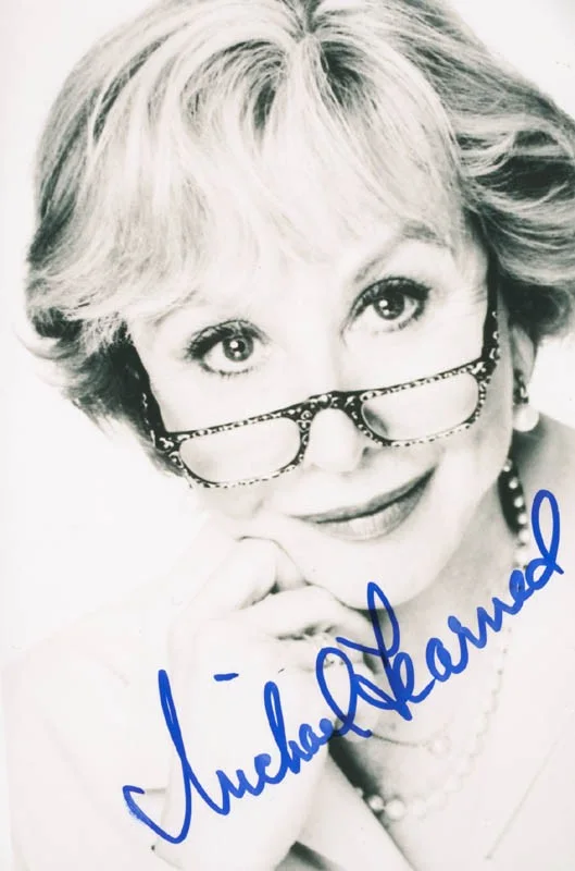 Michael Learned — MICHAEL LEARNED - AUTOGRAPHED SIGNED PHOTOGRAPH