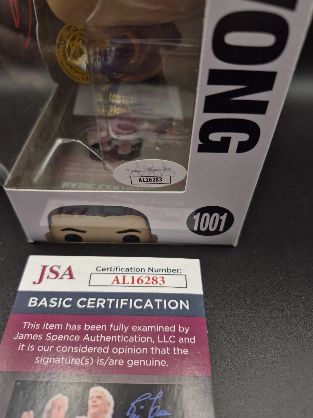 Benedict Wong Signed Signed Doctor Strange Multiverse Funko Pop 1001 JSA, изображение 3