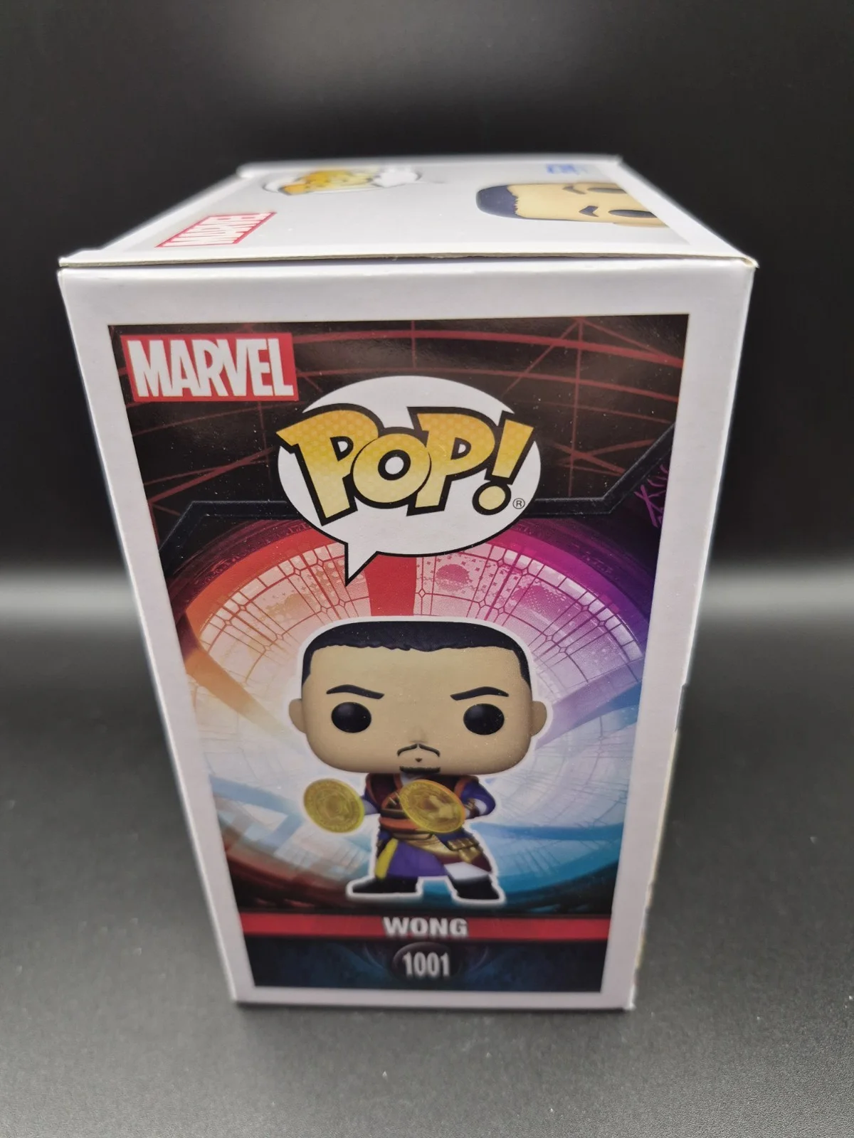 Benedict Wong Signed Signed Doctor Strange Multiverse Funko Pop 1001 JSA, изображение 5