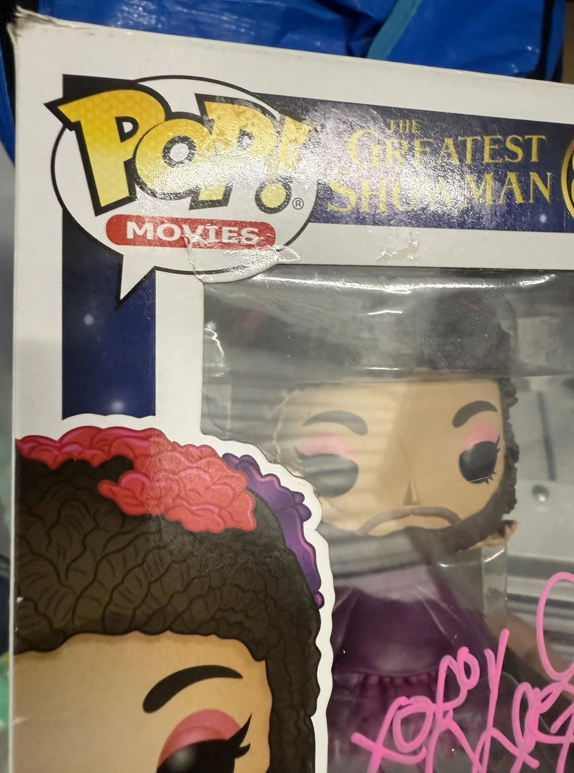 Keala Settle Bearded Lady Greatest Showman Signed Funko Pop Broadway, image 2