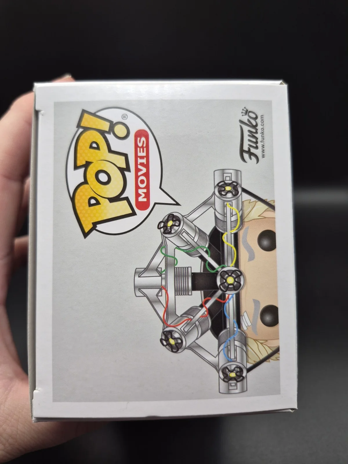 Christopher Lloyd — CHRISTOPHER LLOYD POP! Funko #959 Doc with Helmet Signed Dark Parlor Originals, изображение 5
