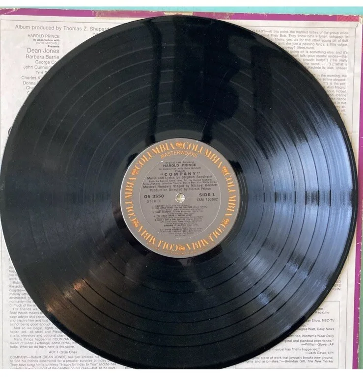 Elaine Stritch Company Original Cast Signed Broadway Musical Album Playbill, изображение 2