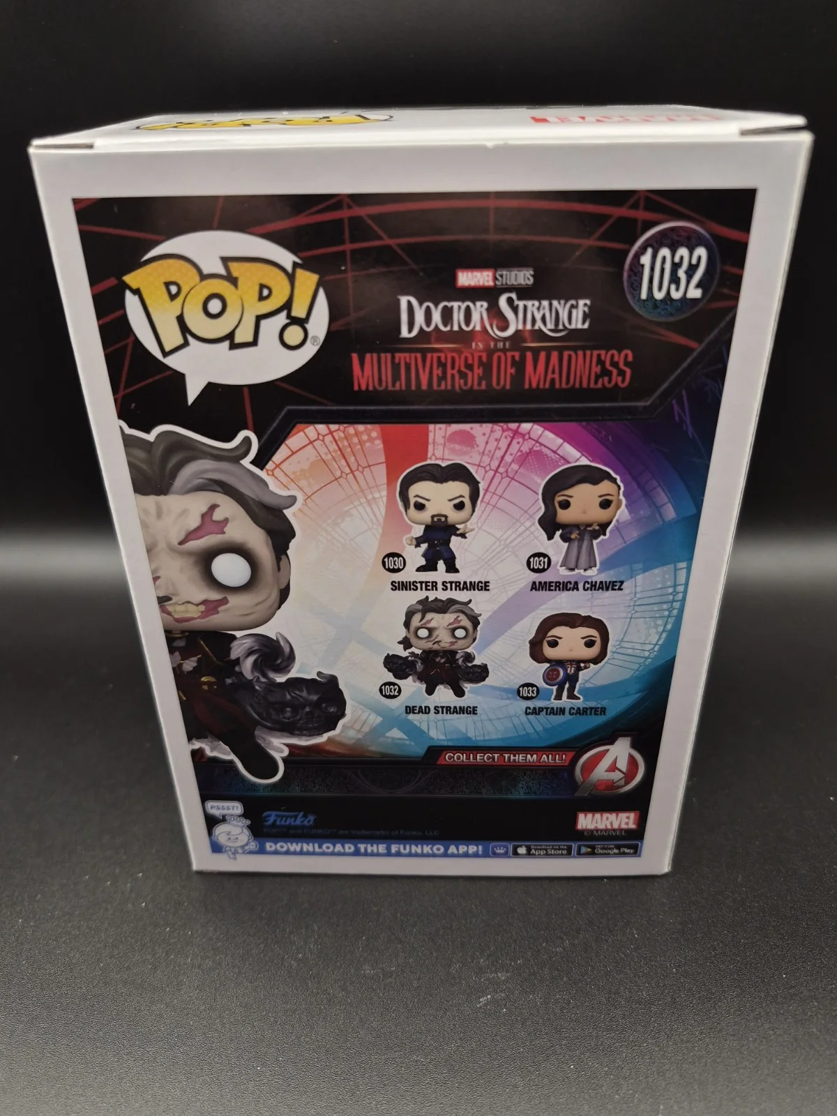 Benedict Cumberbatch — Benedict Cumberbatch Signed Multiverse of Madness Funko Pop Beckett Witness, image 4