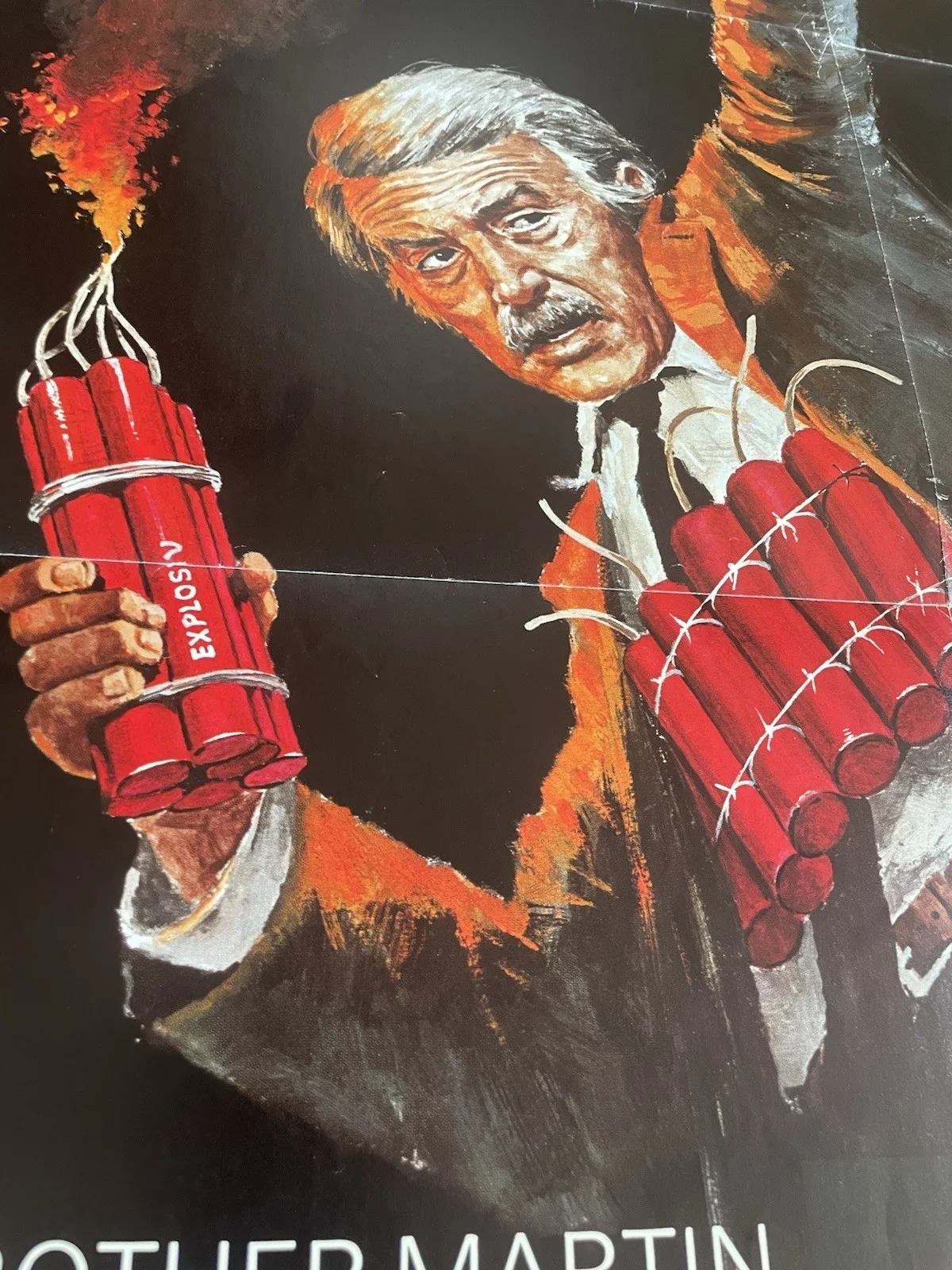 Fools Parade Original German Film Poster 1971, image 2