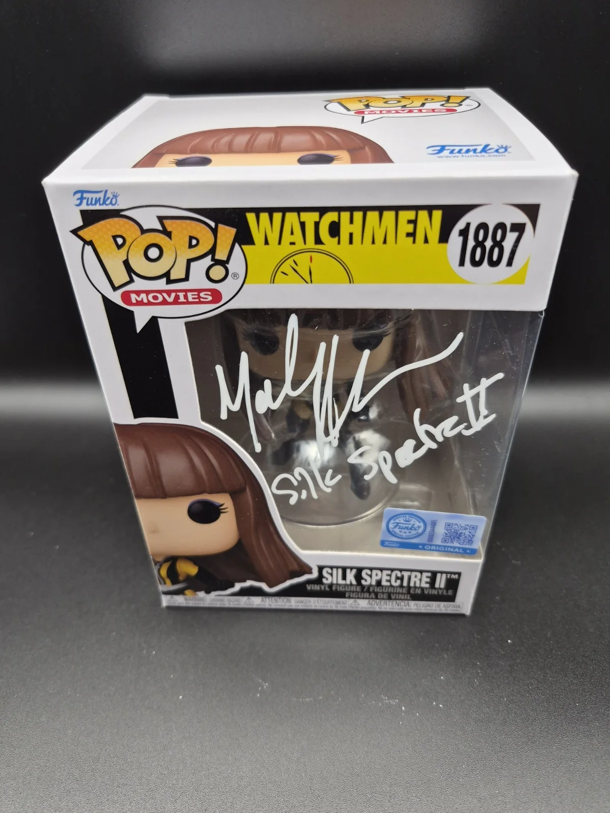 Malin Akerman — Malin Akerman Signed Silk Spectre Funko Watchmen Autograph Beckett Witness