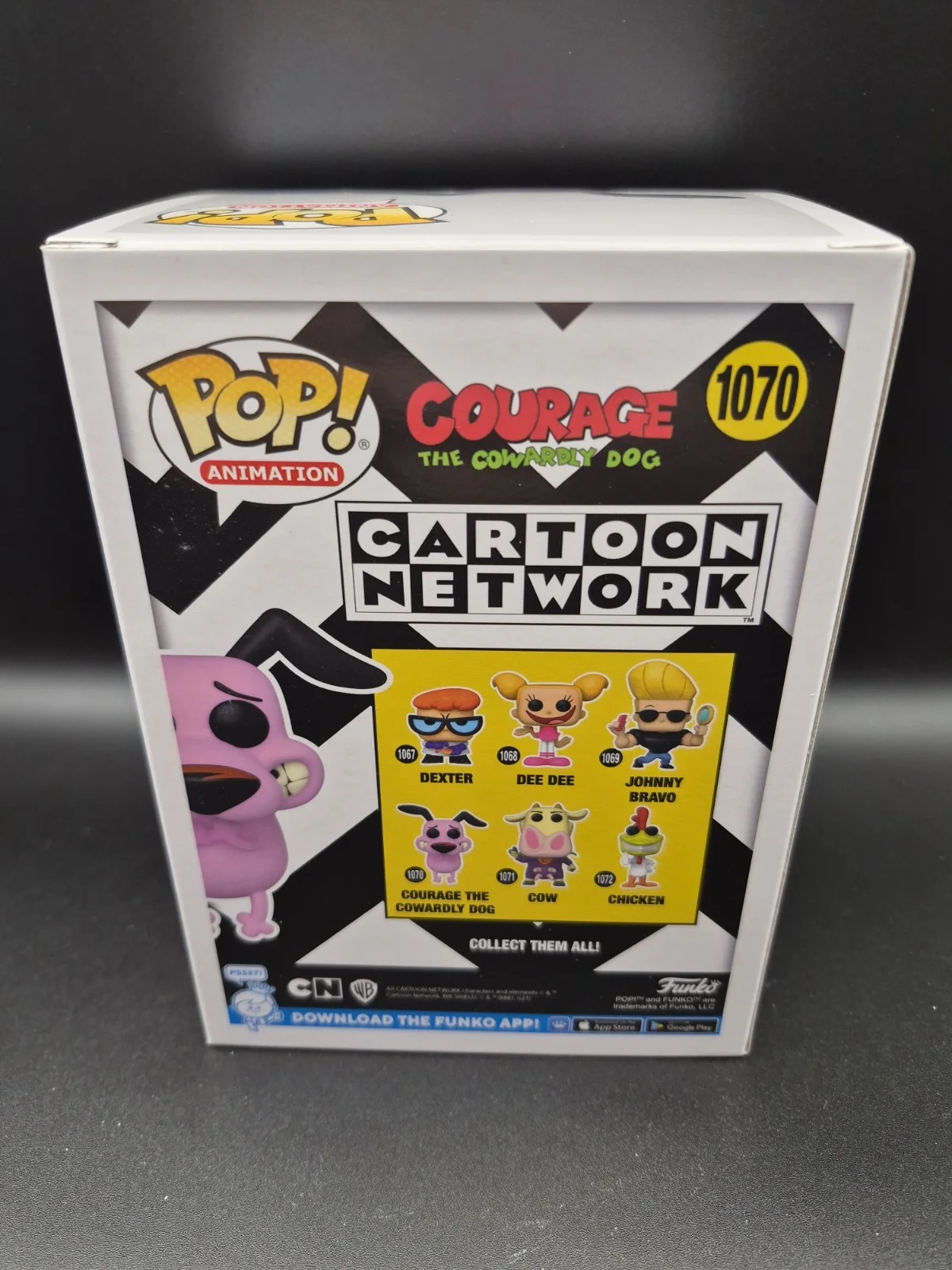 Marty Grabstein — Marty Grabstein Signed Courage The Cowardly Dog Funko POP! Autograph JSA Witness, изображение 4