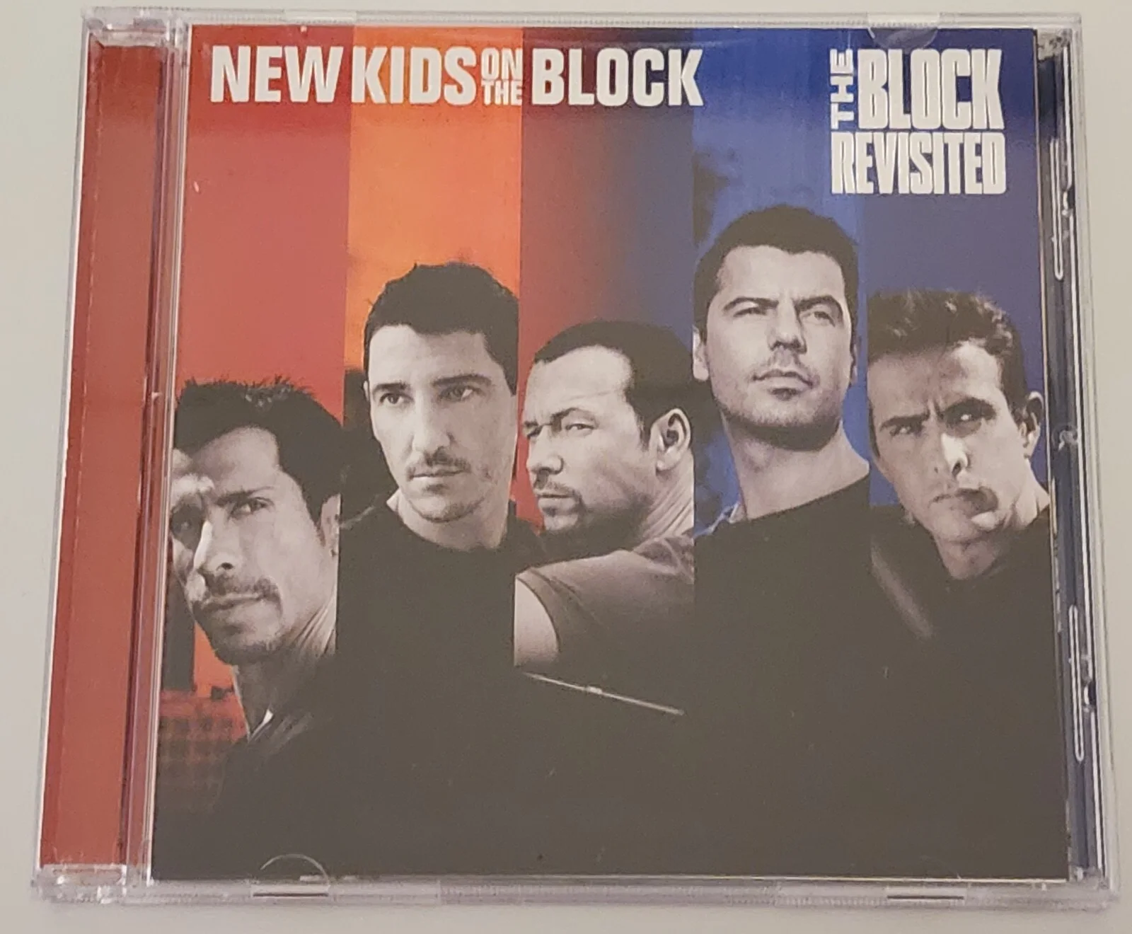 New Kids on the Block BAND Signed Autographed insert card The Block Revisited CD, image 2