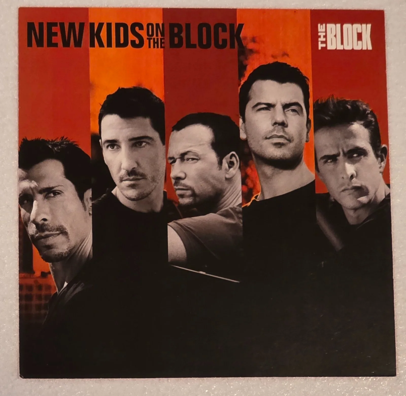 New Kids on the Block BAND Signed Autographed insert card The Block Revisited CD, image 4