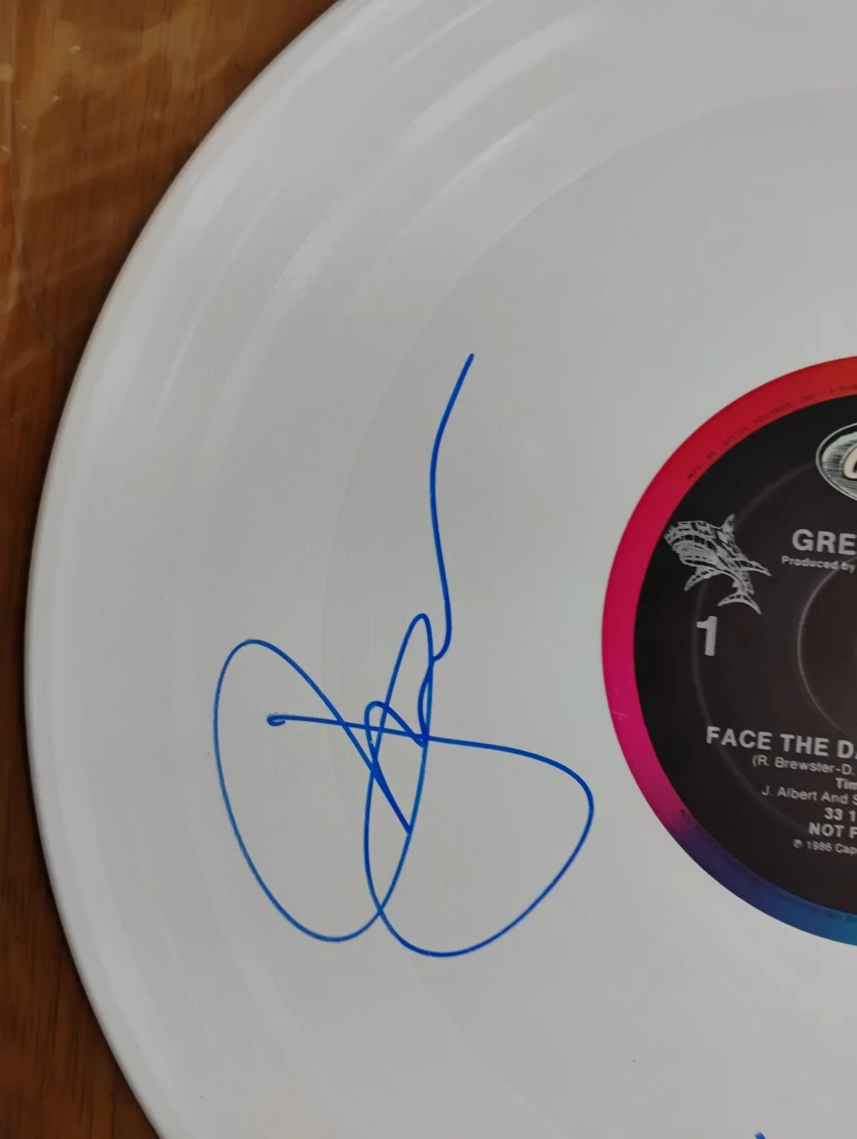 Great White Band Signed Promo, image 5