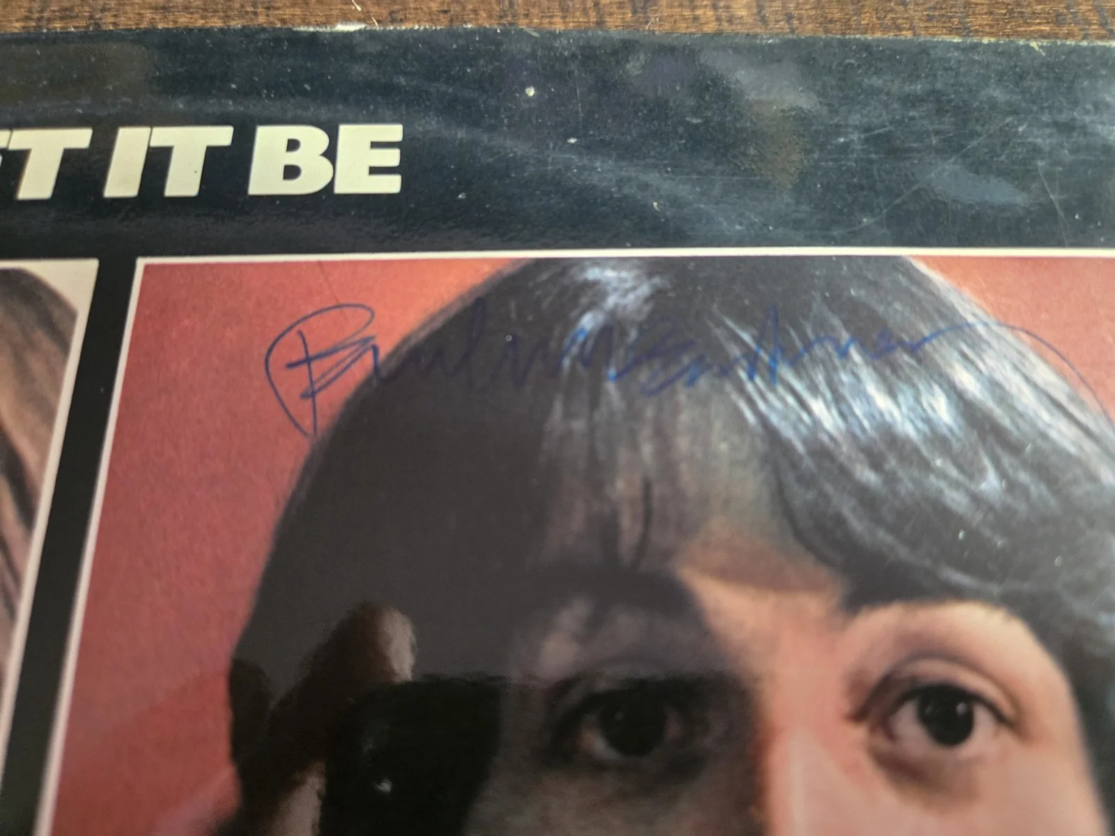 The Beatles Let It Be Signed Original LP Vinyl Record - Artist Museums Auth, image 3