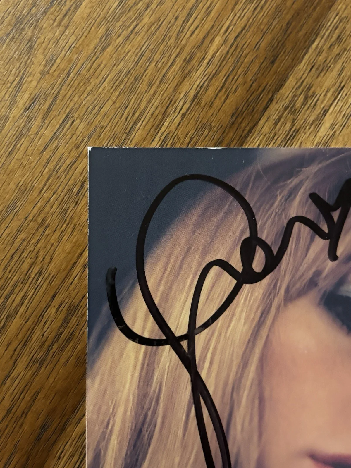 Authentic Taylor Swift Autographed Midnights CD Photo Insert, image 3