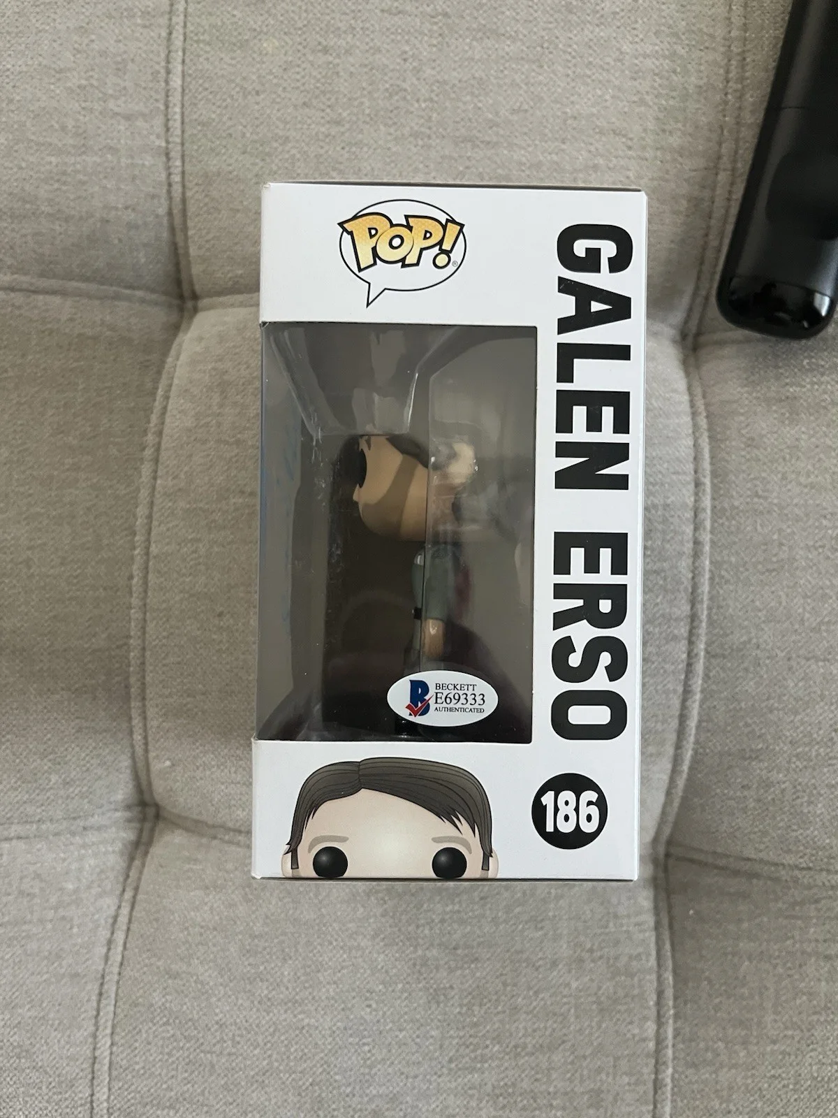 Mads Mikkelsen — Mads Mikkelsen Signed Star Wars Funko #186 Galen Erso Beckett, изображение 2