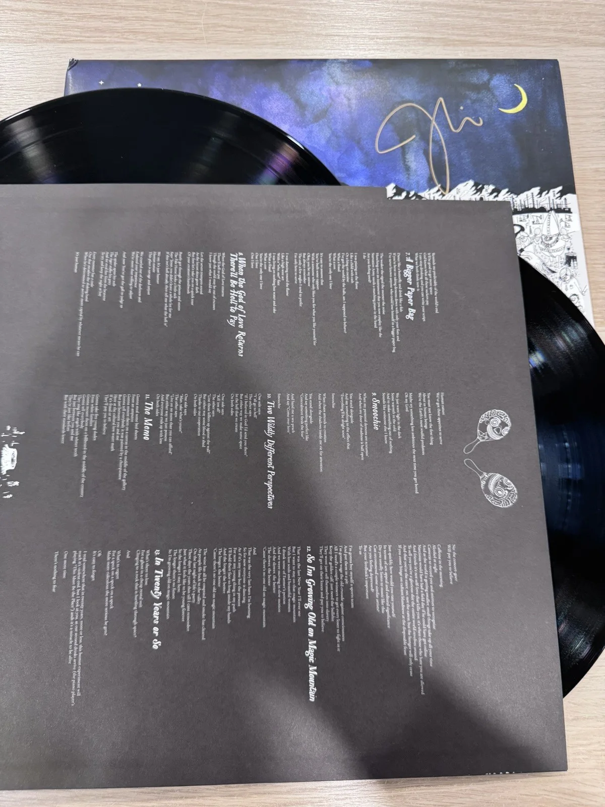 FATHER JOHN MISTY SIGNED PURE COMEDY VINYL LP, image 3