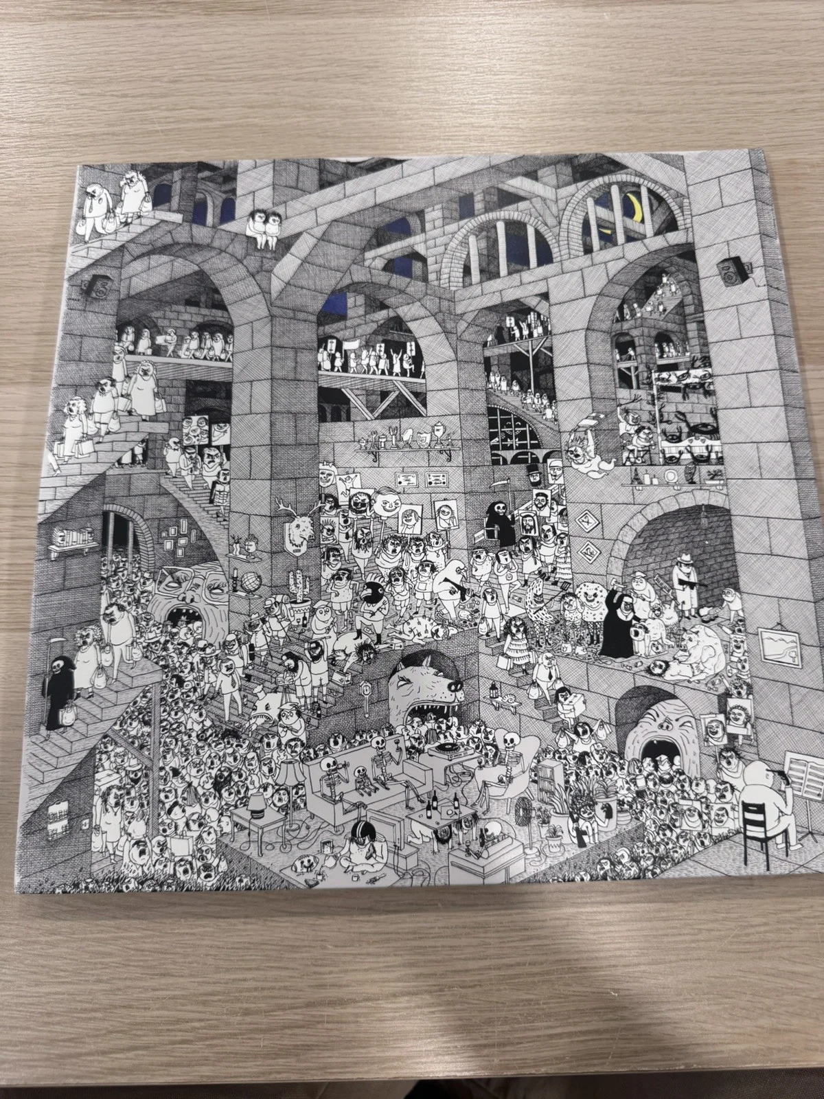 FATHER JOHN MISTY SIGNED PURE COMEDY VINYL LP, image 4