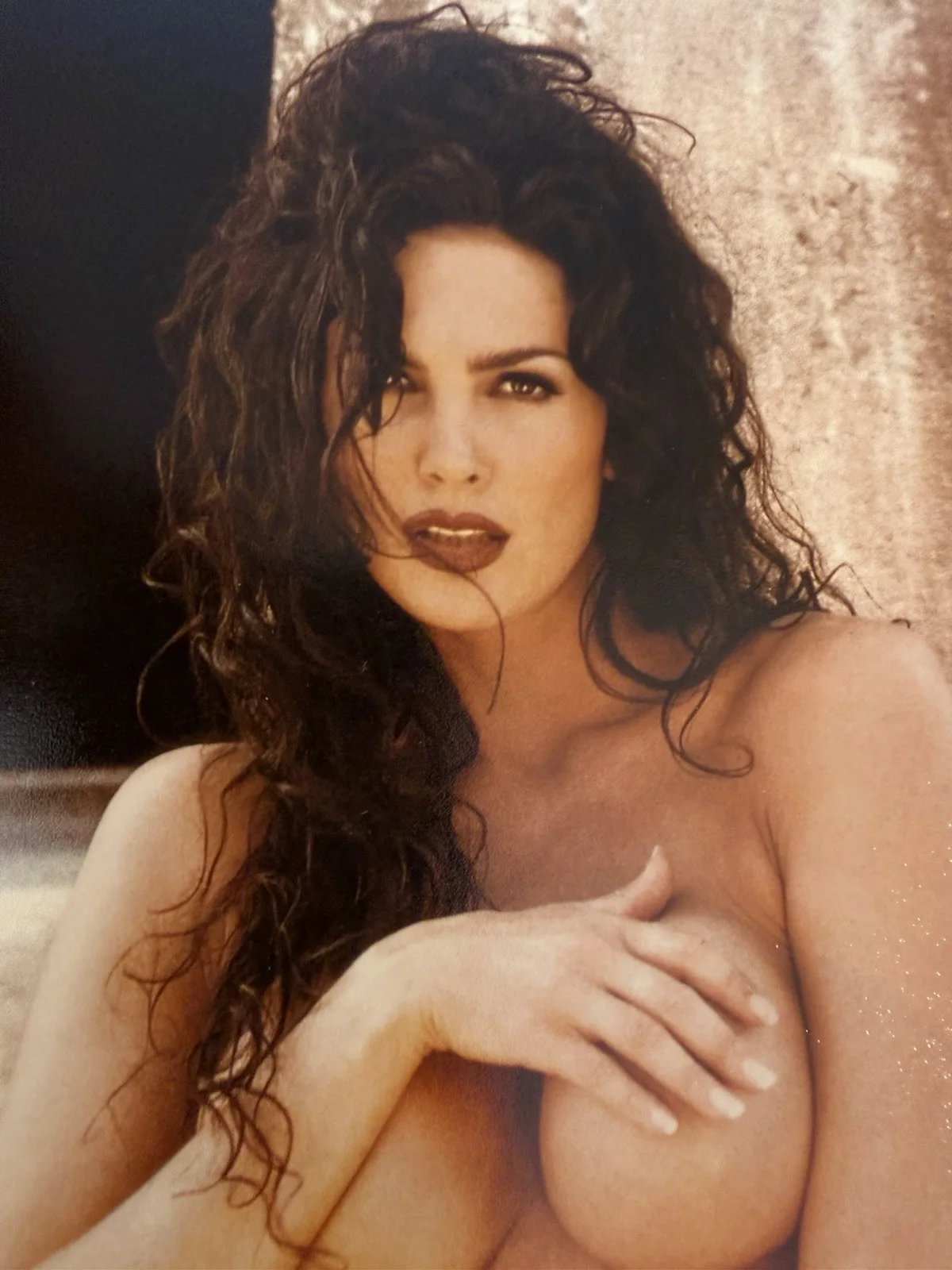 Julie Strain Signed 8x10 Perfect Condition Penthouse Pet Of The Year RIP, изображение 3