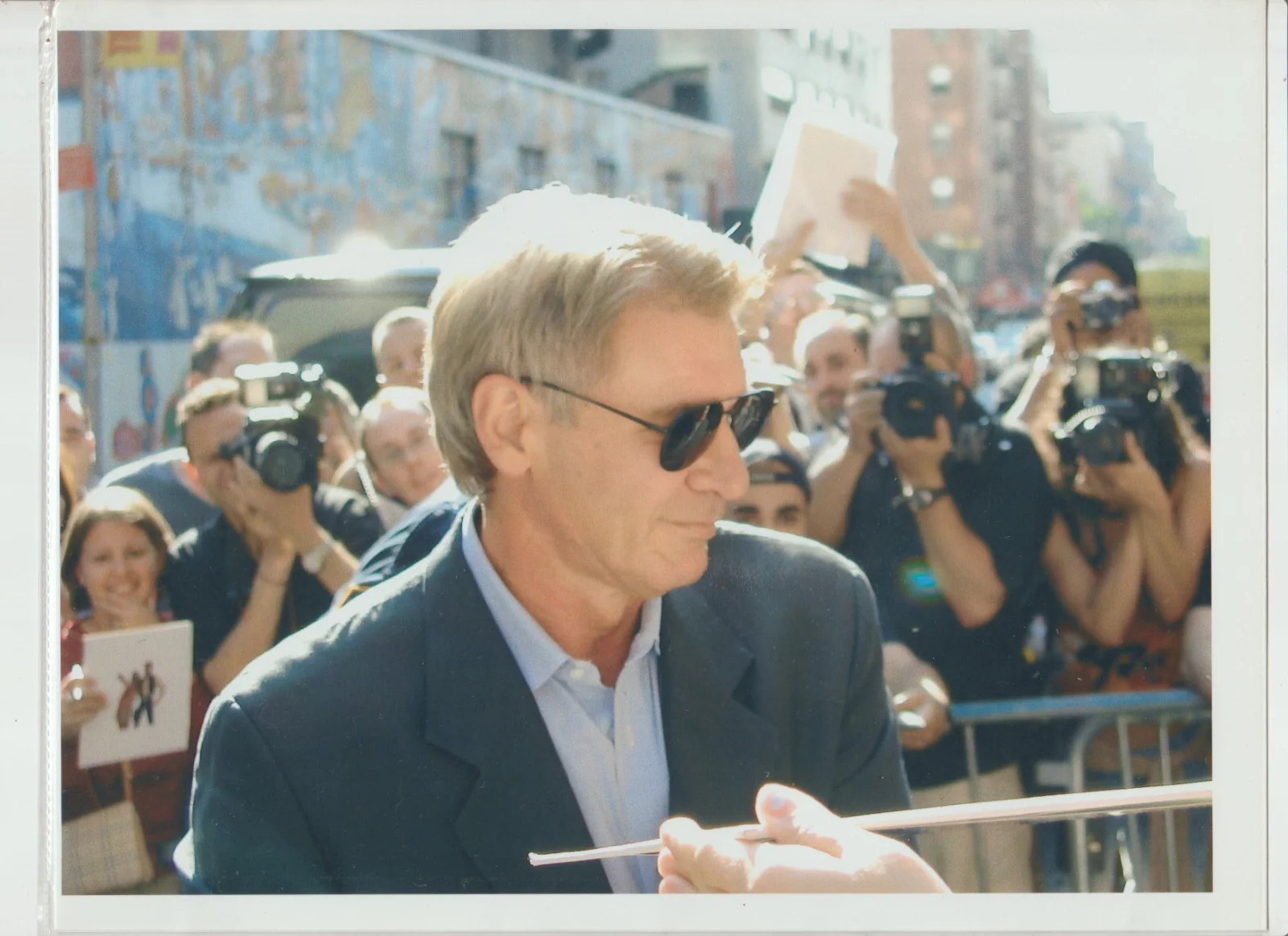 HARRISON FORD — HARRISON FORD Hand Signed ENTERTAINMENT WEEKLY COVER -IN PERSON, IN FRONT OF ME, изображение 5