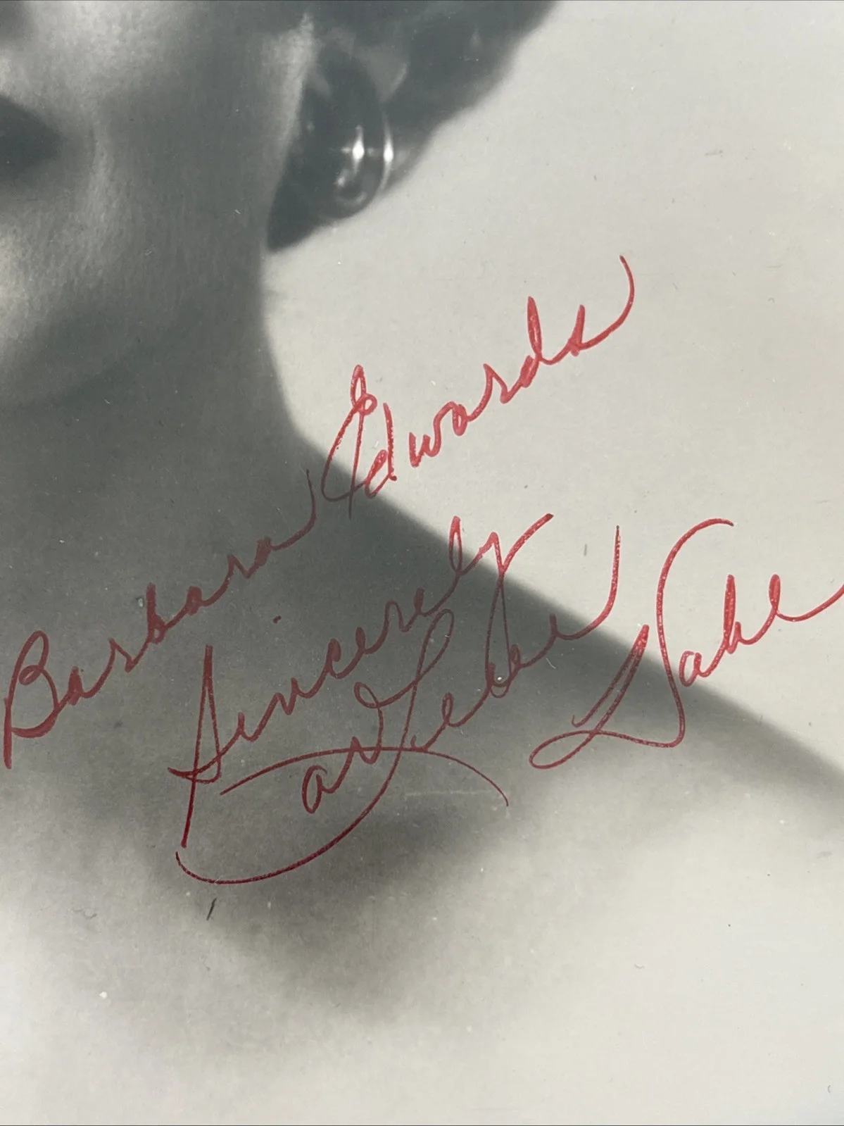 Arlene Dahl (d.2021) Signed 8x10 Photograph Autographed Photo, image 2