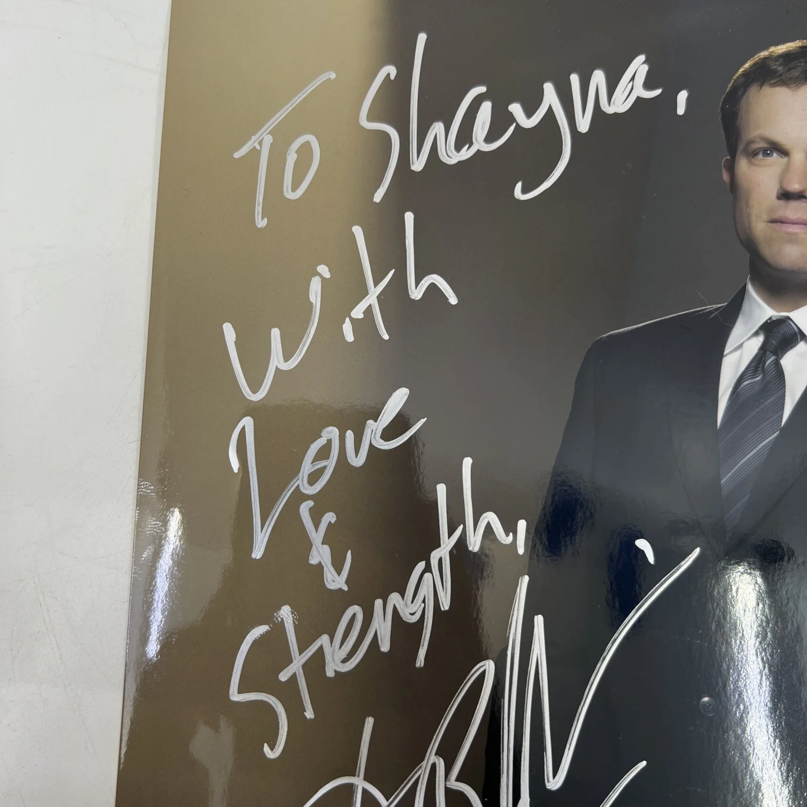 ADAM BALDWIN as John Casey - Chuck Signed 8 x 10 Photograph Personalized, image 3