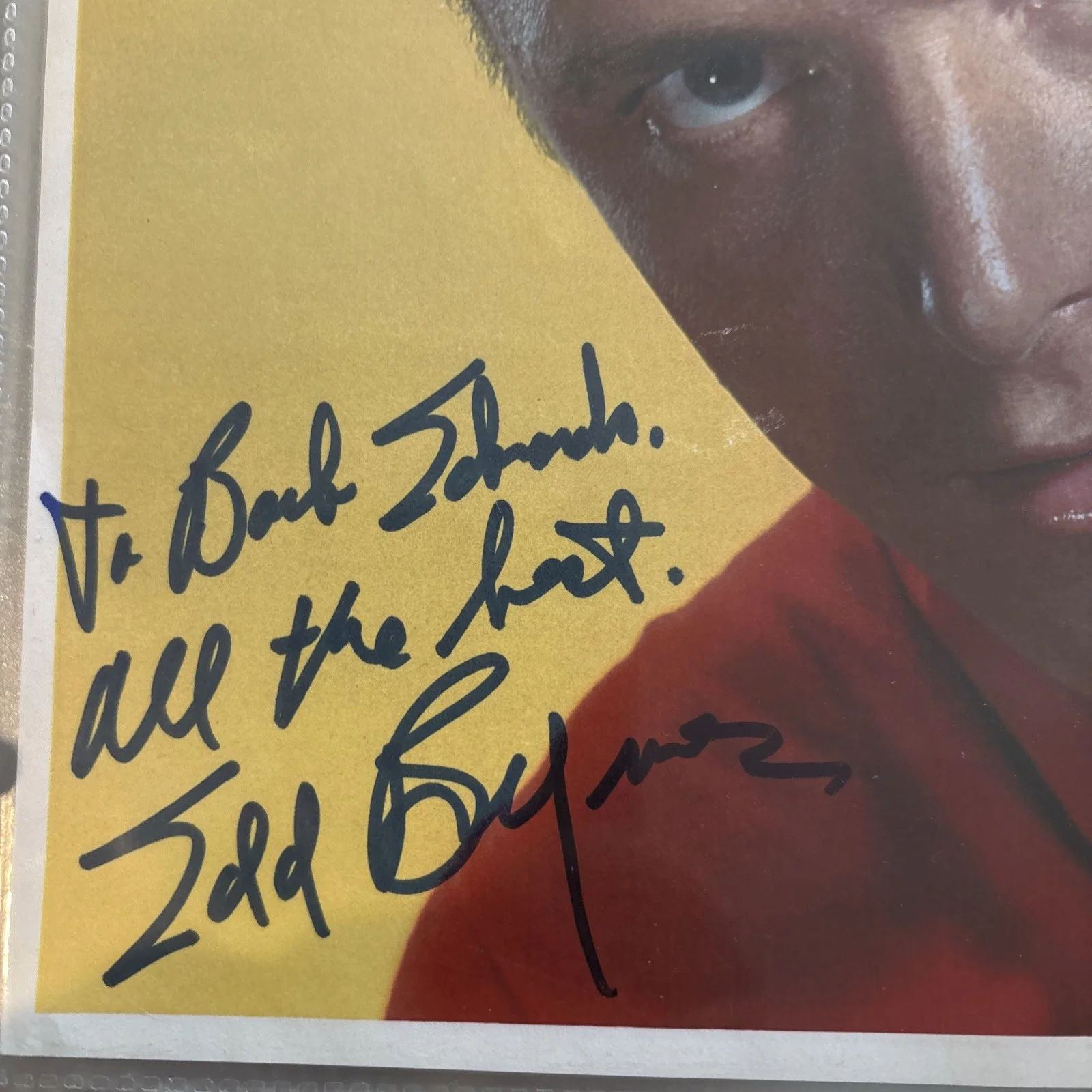 Edd Byrnes Signed 8” X 10” Photo AUTOGRAPHED, image 2