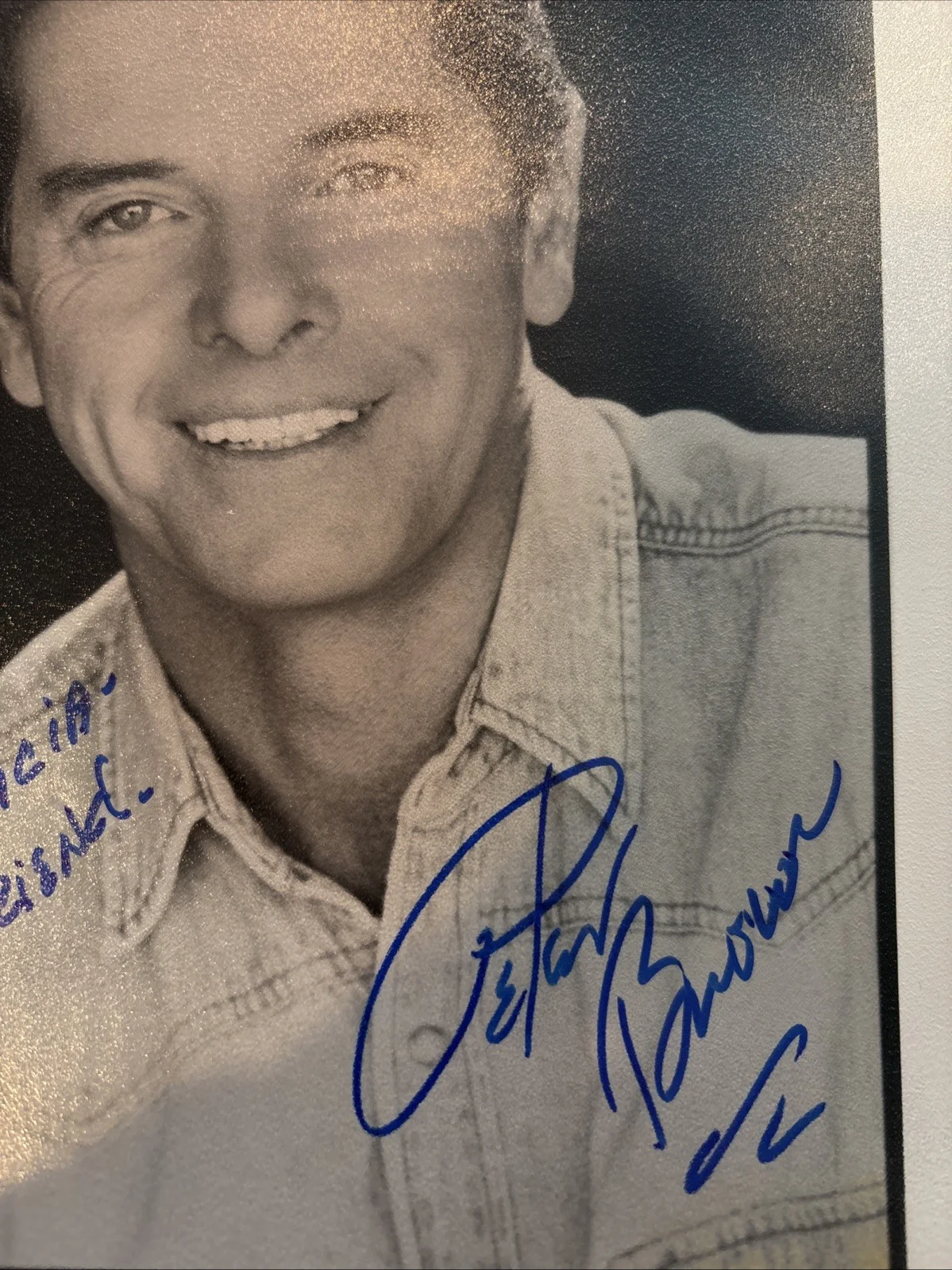 Peter Brown — PETER BROWN - AUTOGRAPHED SIGNED PHOTOGRAPH, image 2
