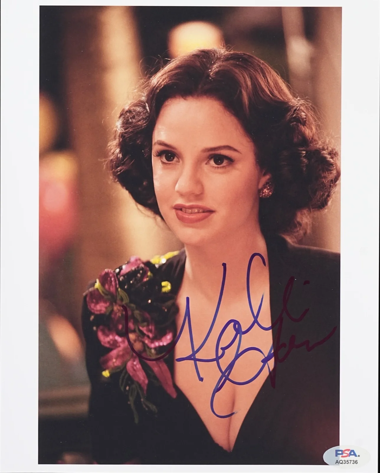 Kelli Garner — KELLY GARNER SIGNED AUTOGRAPHED 8X10 PHOTO THE AVIATOR G-FORCE PAN AM PSA COA, изображение 2