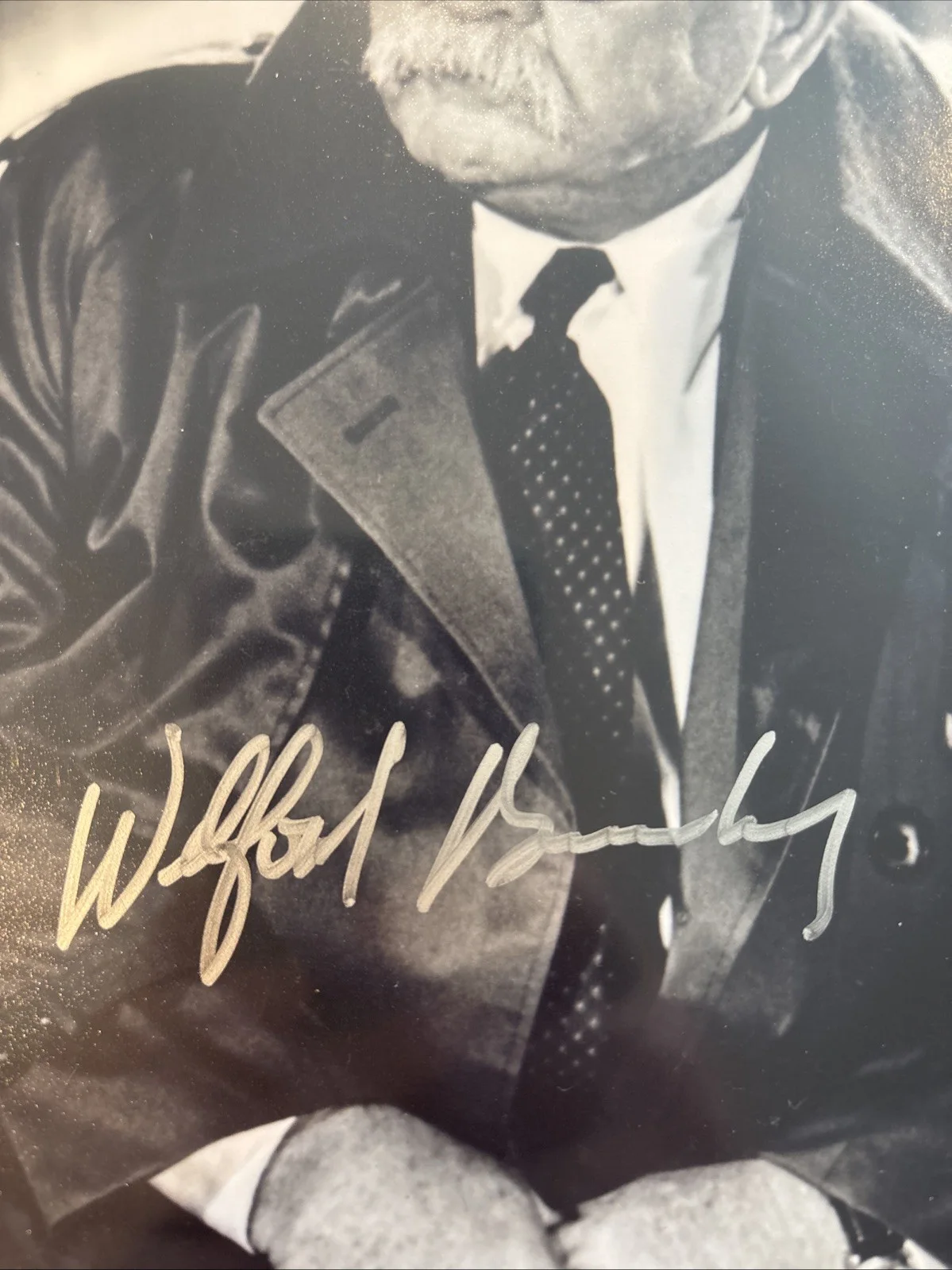 Wilford Brimley signed 8x10 Photo Pop Fisher The Natural, изображение 2