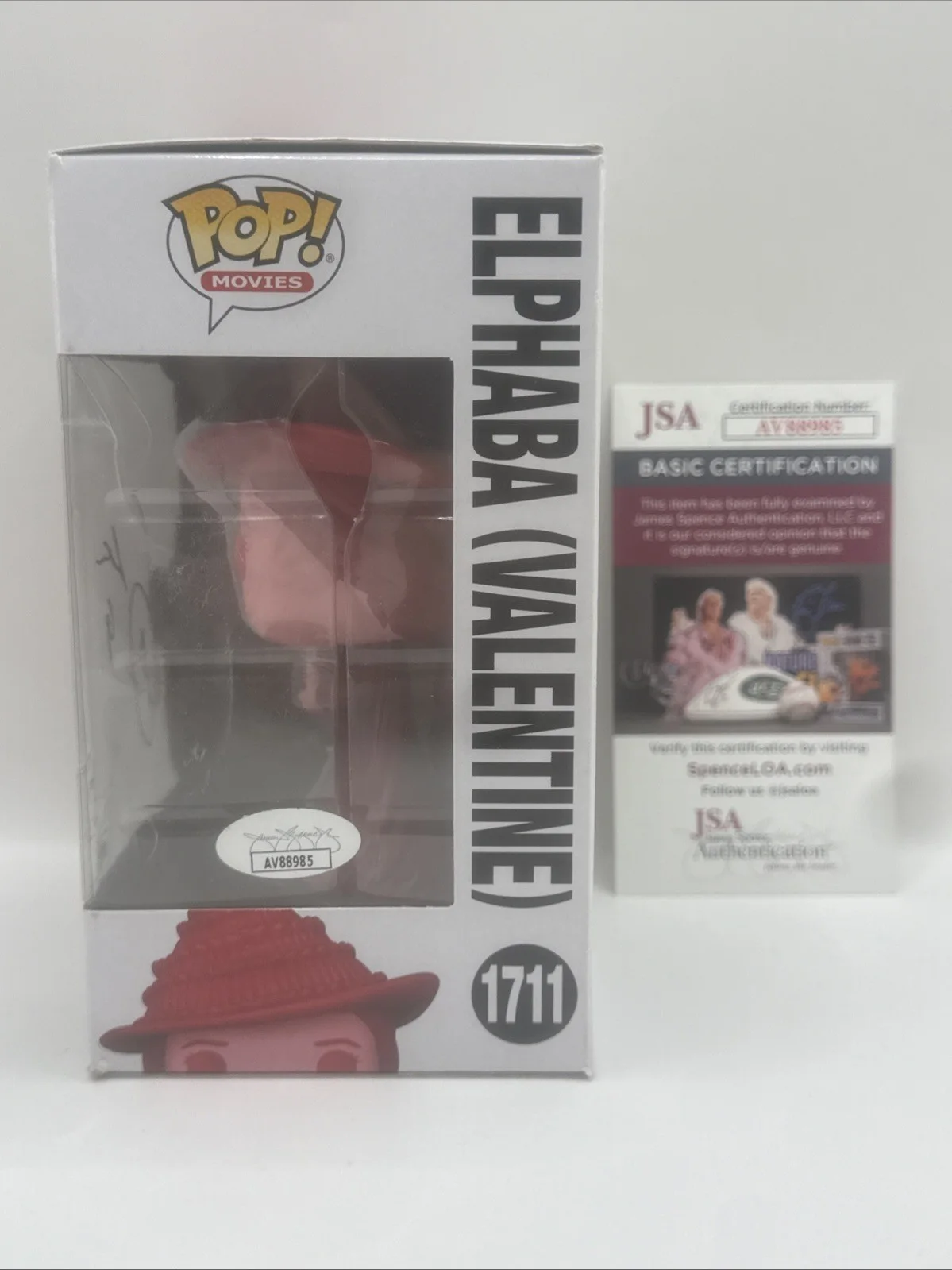 Cynthia Erivo — Cynthia Erivo WICKED Elphaba (Valentine) Signed FUNKO POP 1711 JSA COA AUTO LOOK, image 5