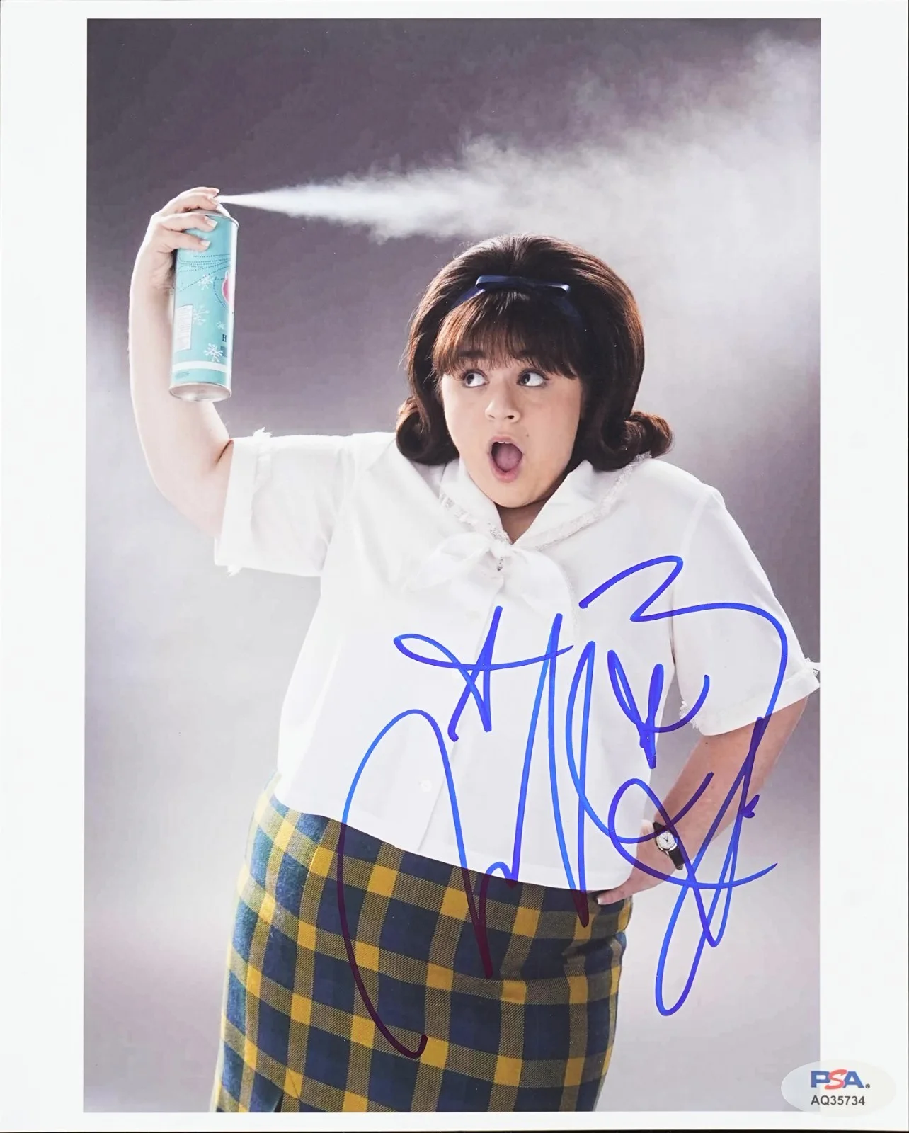 Nikki Blonsky — NIKKI BLONSKY SIGNED AUTOGRAPHED 8X10 PHOTO HAIRSPRAY HUGE SMASH PSA COA, image 2