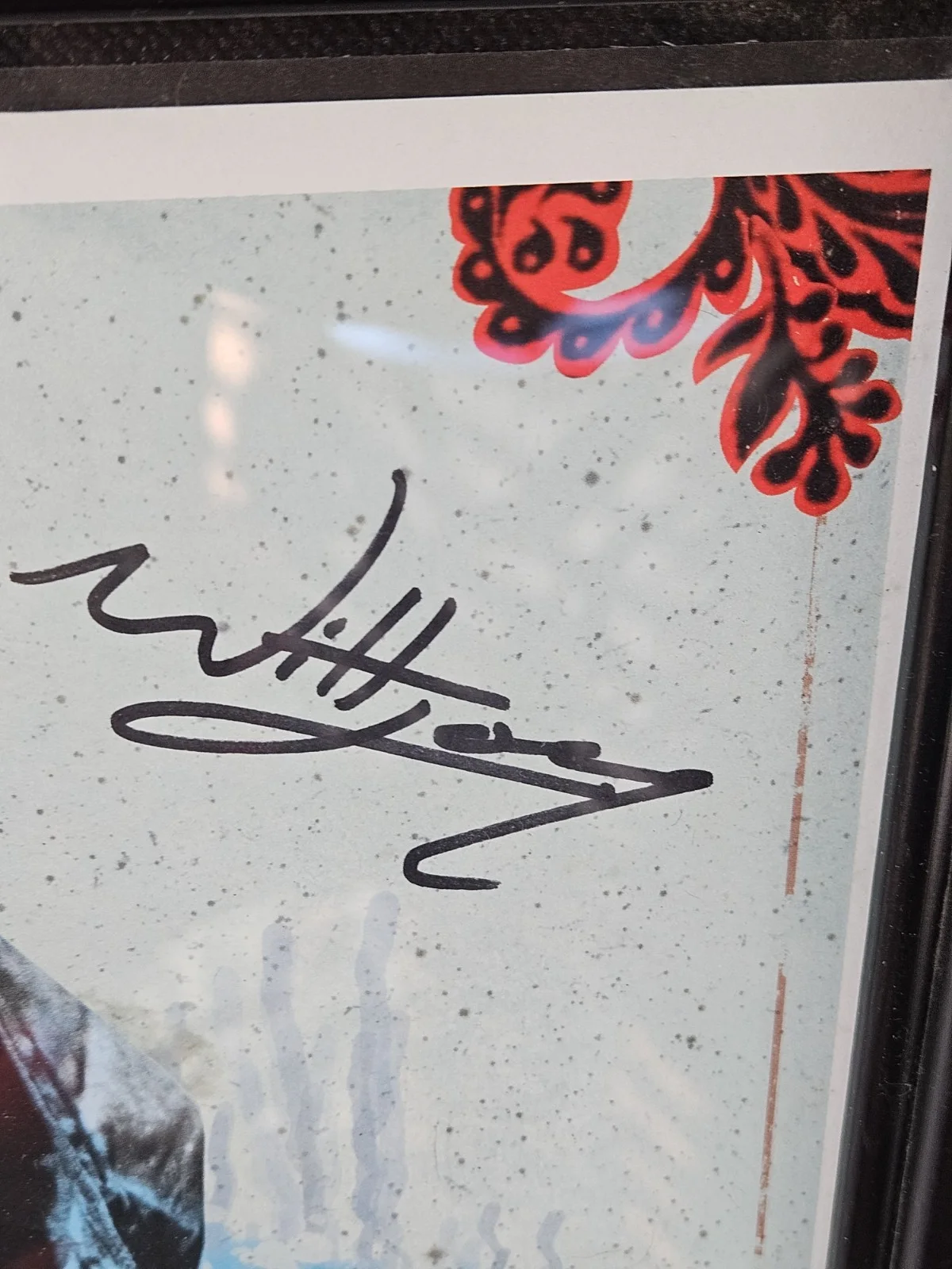 Witt Lowry Autograph Concert Poster, image 2