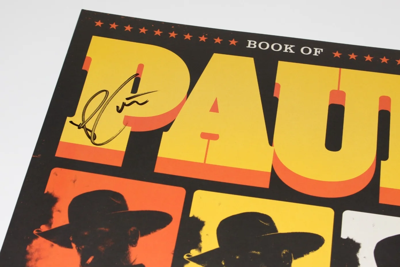 PAUL CAUTHEN SIGNED 'BOOK OF PAUL' ALBUM VINYL RECORD LP COUNTRY BECKETT COA, изображение 3