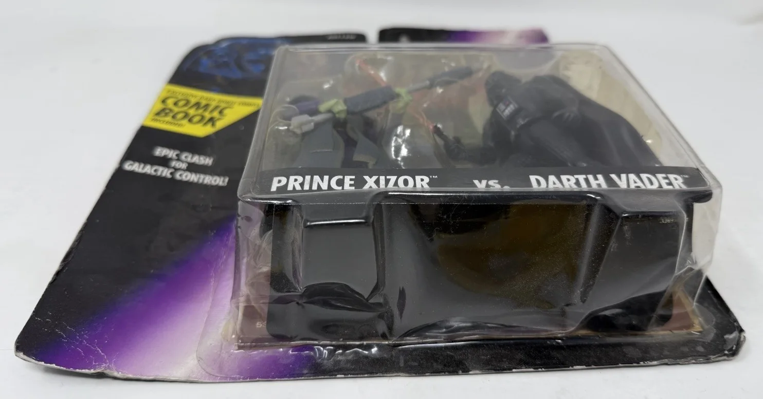 David Prowse Signed Autographed Prince Xizor Vs. Darth Vader Action Figure, image 4