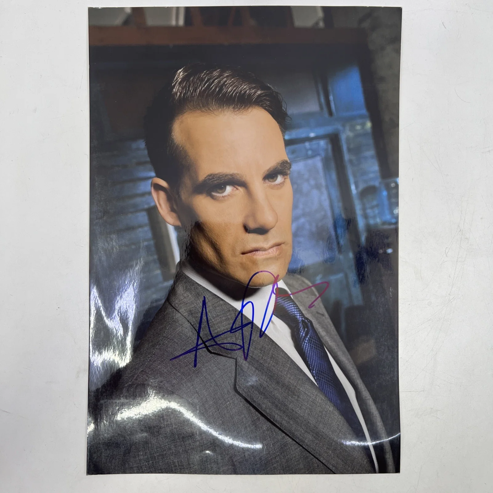 Adrian Pasdar as Nathan Petrelli Heroes Signed 8 x 12 Photo With COA UACC, изображение 2